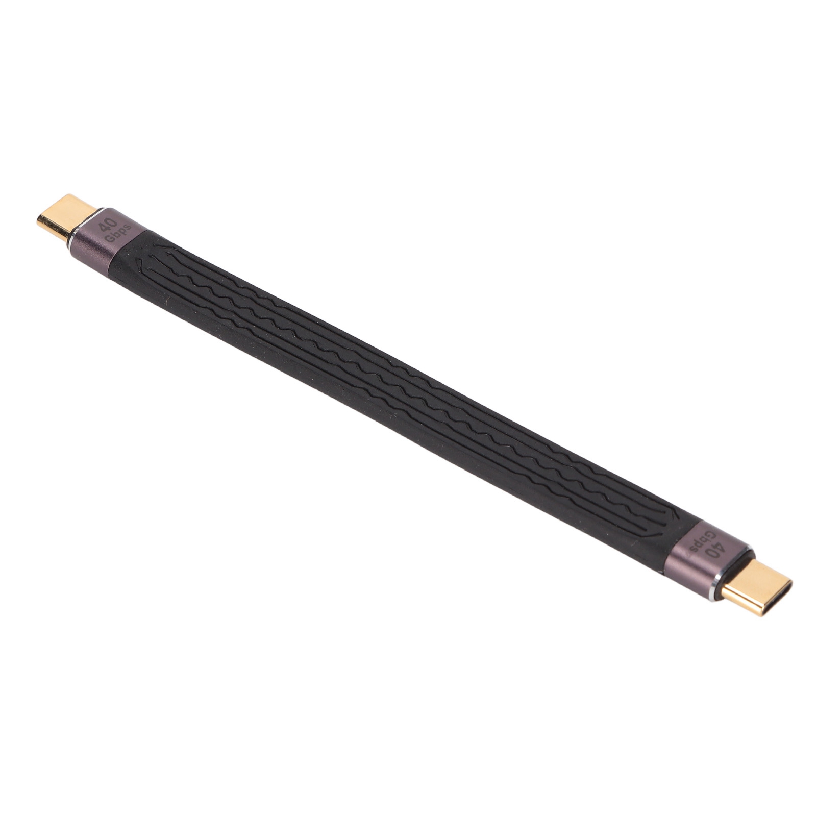 Kurzes, Flexibles, Doppelseitiges Usb 3.1 Gen3 Datenkabel, 40 Gbit/s, Mit Zwei Fpc Typ C Steckern, Für Laptops, Mit Pd-schnellladefunktion.