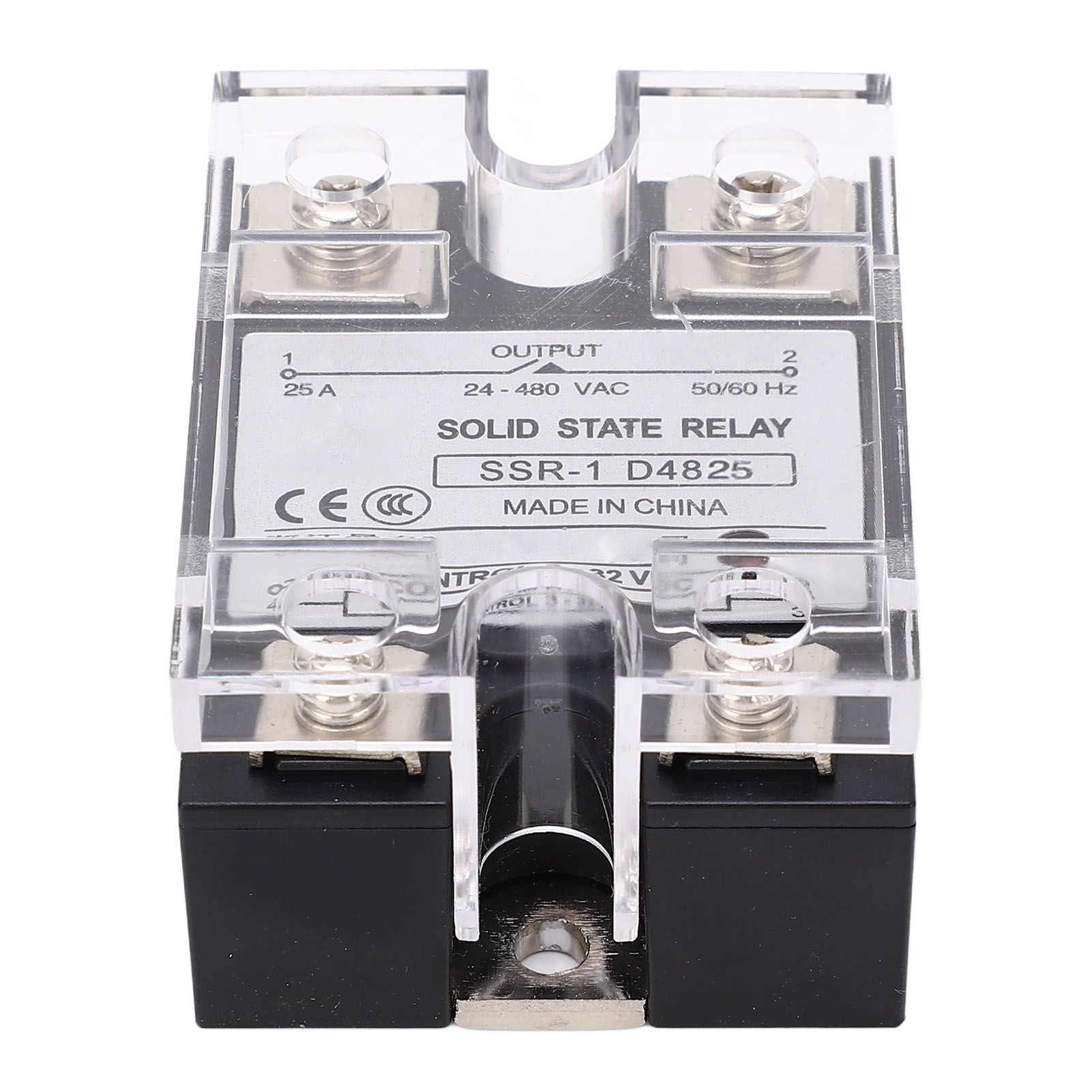 Schnell Schaltendes, Vibrationsfestes Und Flammhemmendes Dc/ac-halbleiterrelais, 25-a-ssr-modul, 24–480 V Ac