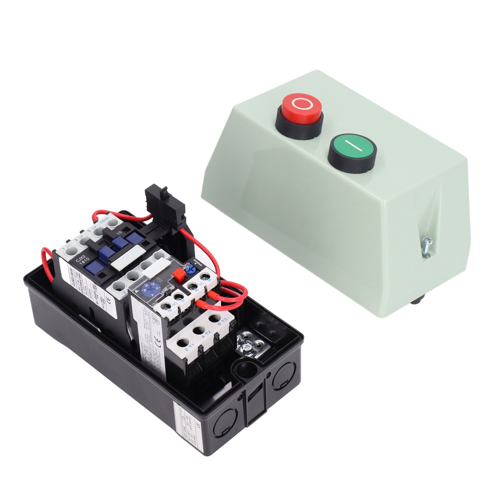 Magnetischer Anlasser-steuerschalter Für Elektromotor Mit Motorschutz Und Gummischeiben 12-18 A