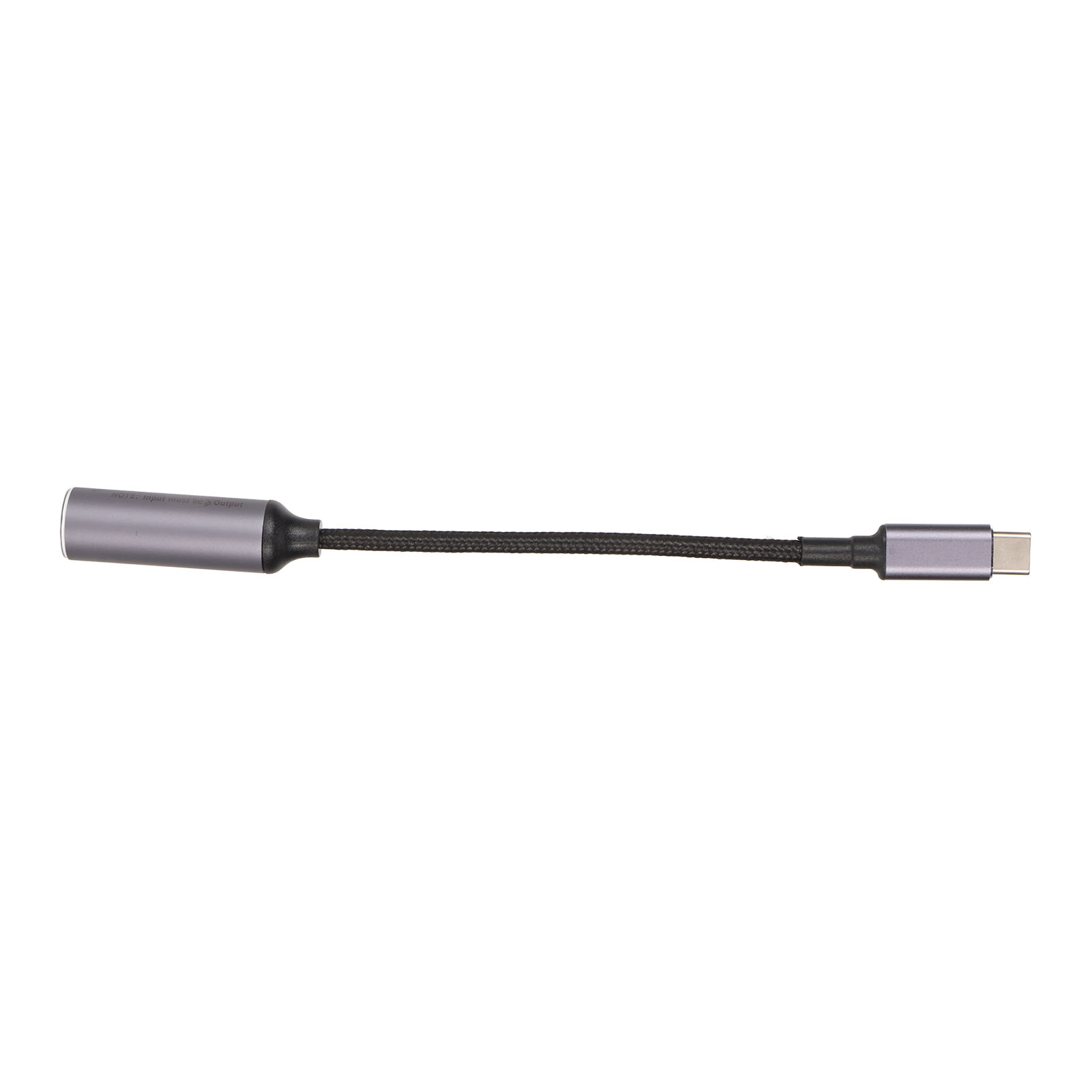 Dc-zu-usb-c-kabel 6,3 X 3,0 Mm, 100 W, Weiblicher Eingang Auf Männlichen Ausgang, Nylon, Für Tablet, Telefon Und Pc.