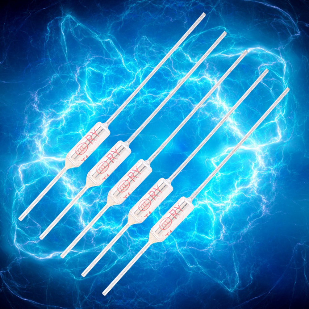 10 Thermosicherungen Mit Metallgehäuse, 250 V Ac Schaltvermögen, 10 A, Tf 72–250 °c/85 °c