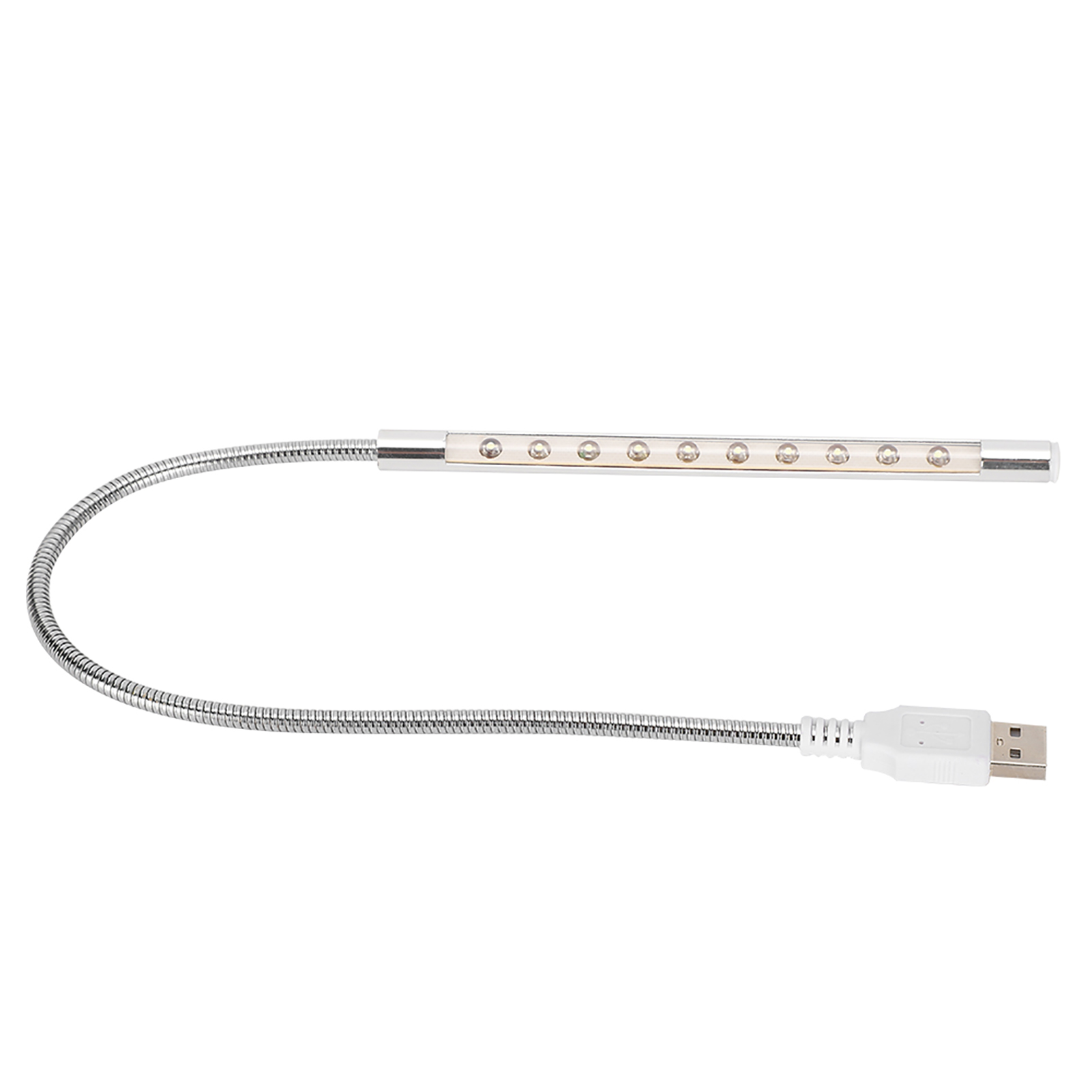 10 Led Usb-laptop-tastaturlampe, Geringer Stromverbrauch, Tragbares Nachtlicht Für Computer, Heimgebrauch.