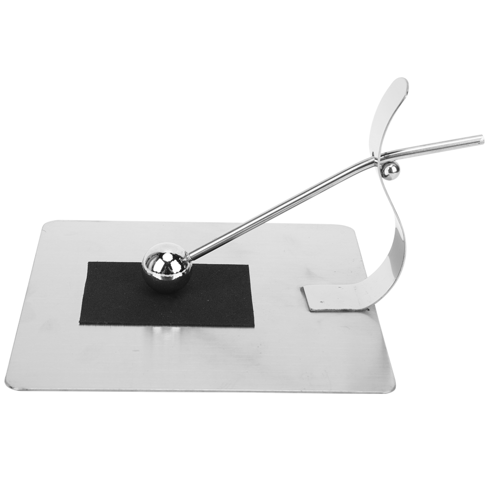 Flacher Papierhandtuchhalter Aus Edelstahl Mit Visitenkartenclip – Dekorative Büroaccessoires
