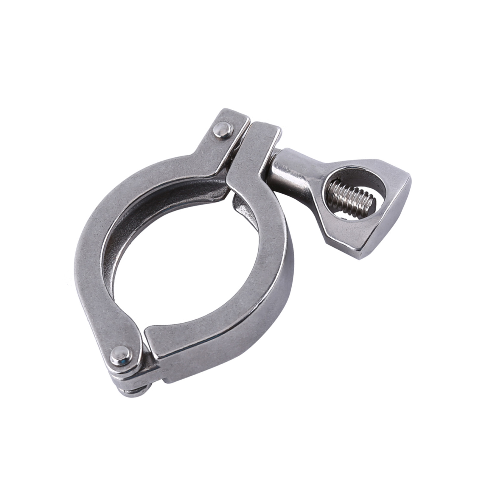 Hochleistungs-dreipunkt-schlauchschelle Aus Edelstahl, 1,5 Zoll (50,5 Mm Tri-clamp-klemmring)
