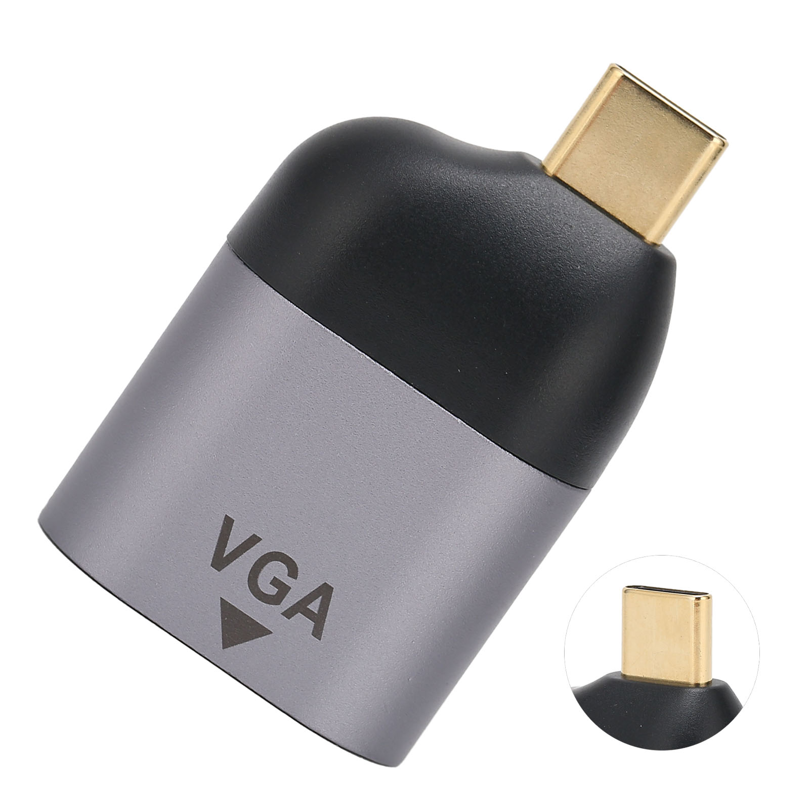Usb-c-zu-vga-adapter, Multi-monitor-videokonverter Für Macbook Pro, Ios Pro-tablets, Chromebook, Lenovo, Dell Xps