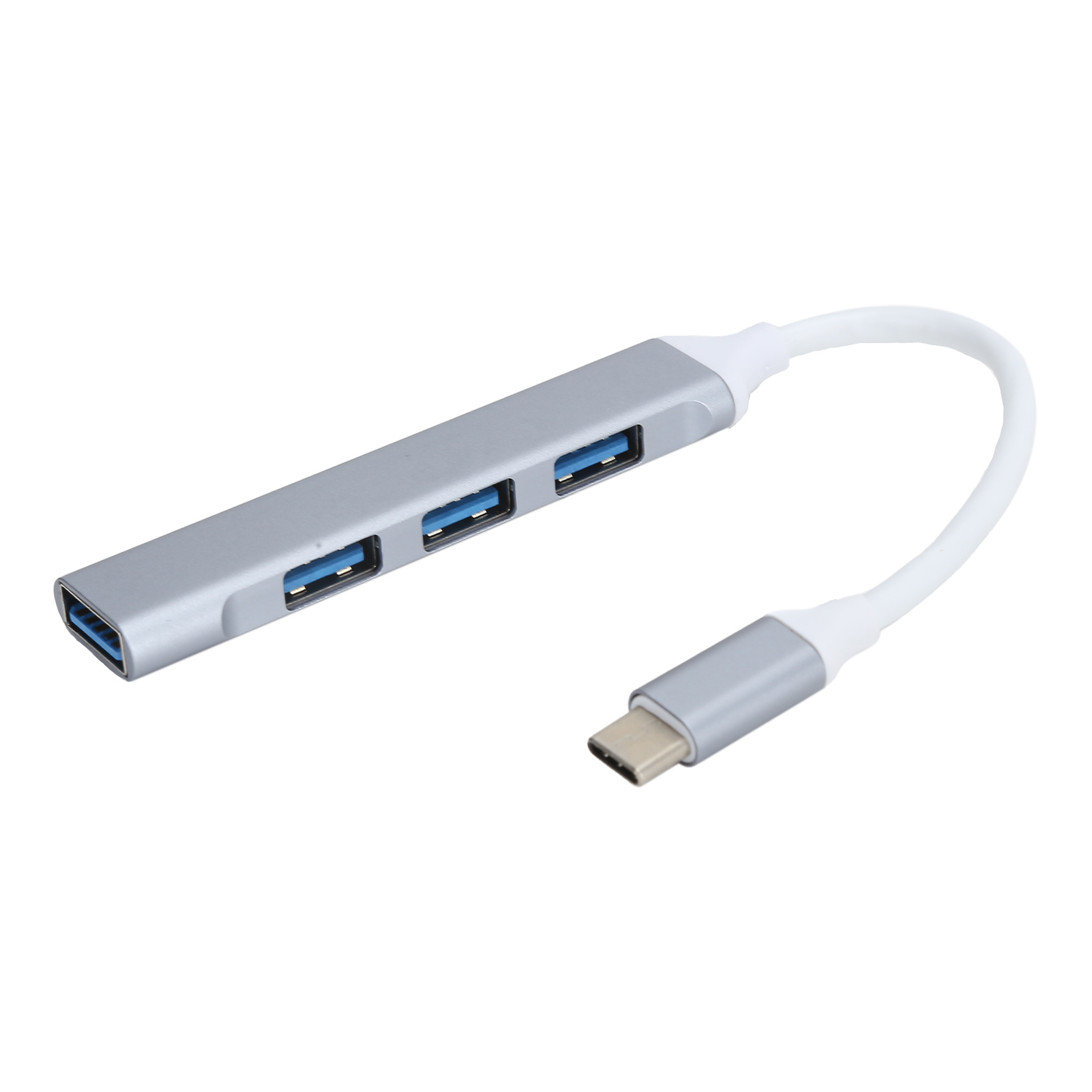 Tragbarer 4-port-usb-zu-typ-c-adapter-hub (5 Gbit/s) Für Macbook Pro, Laptop Und Tablet