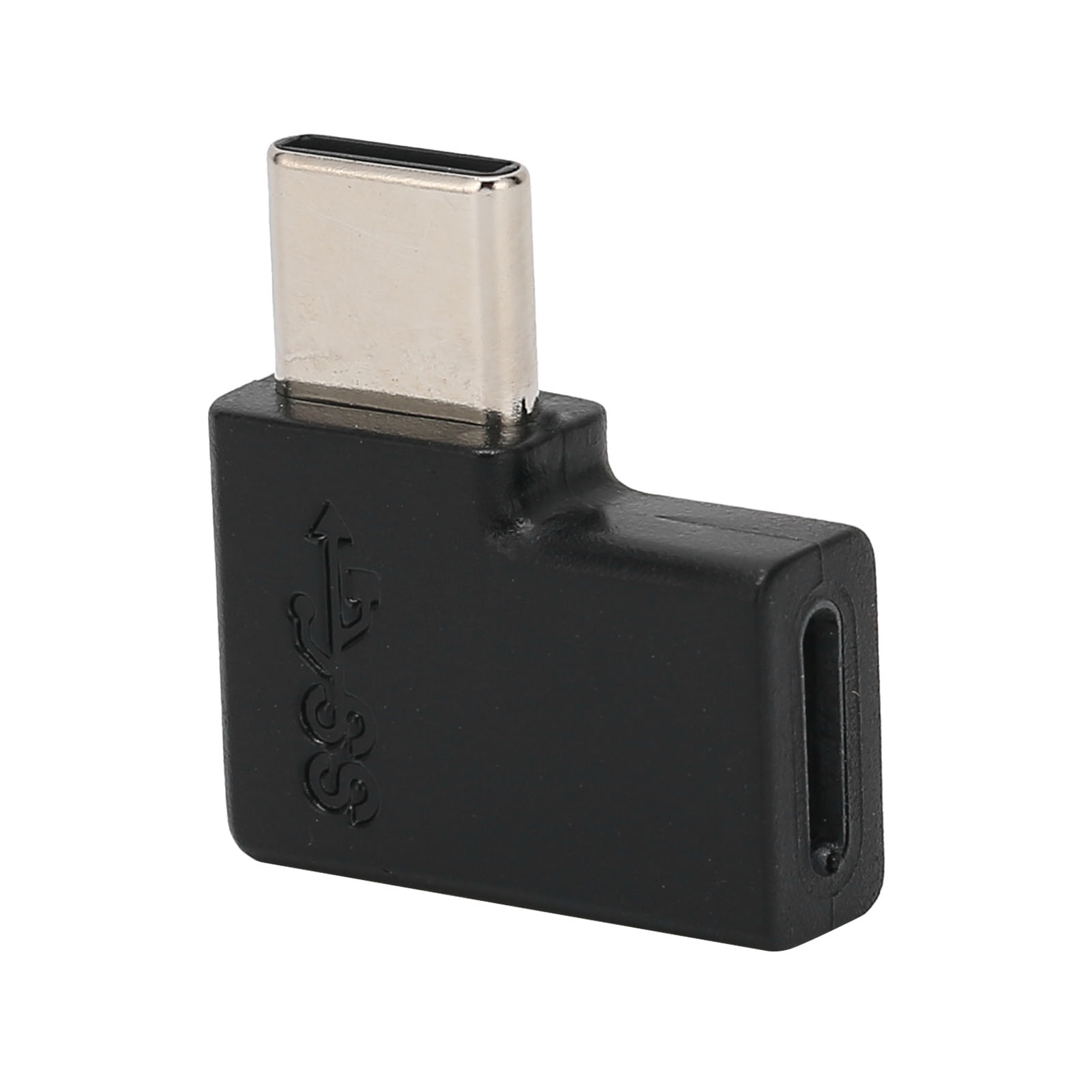 Rechtwinkliger Usb-c-stecker Auf Buchse Als Ladeadapter Für Ios, Kompatibel Mit Galaxy S20/note 10/pixel 4