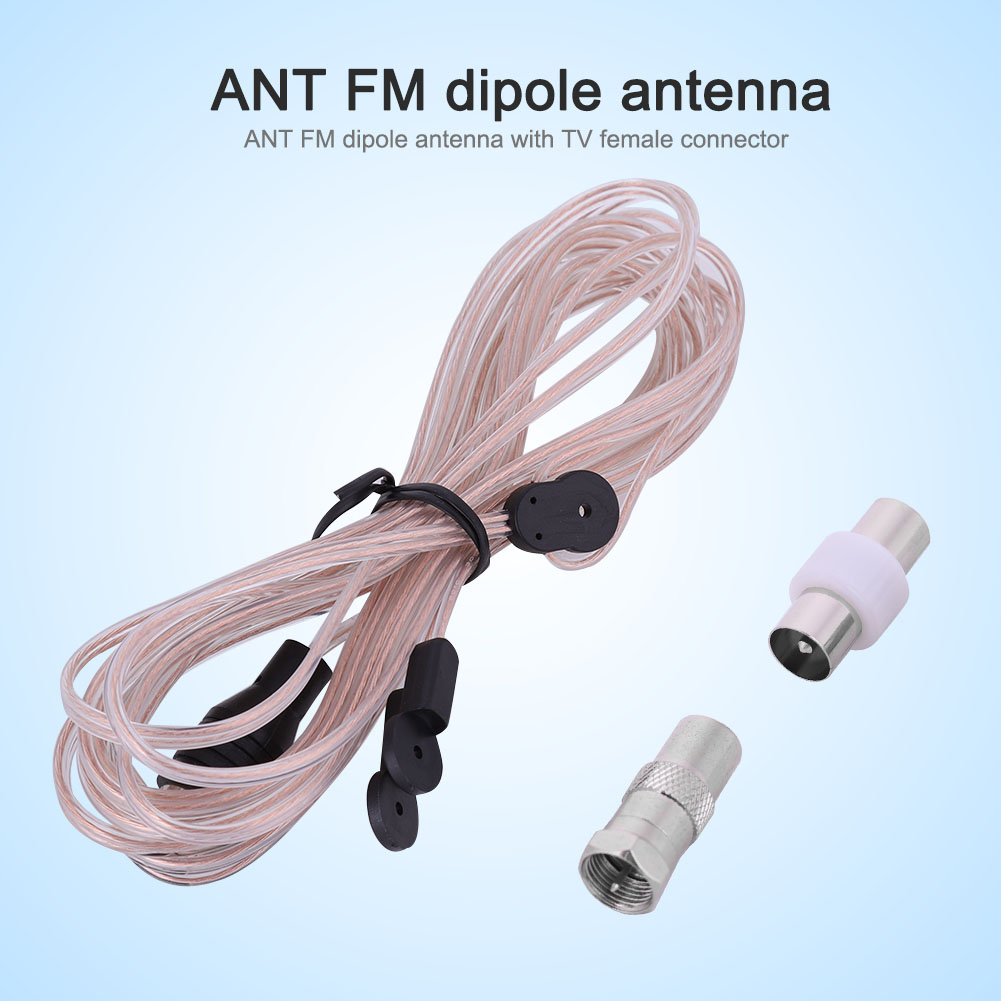 Fm-dipolantenne Für Heimradios Mit Weiblichem Anschluss Für Fernseher