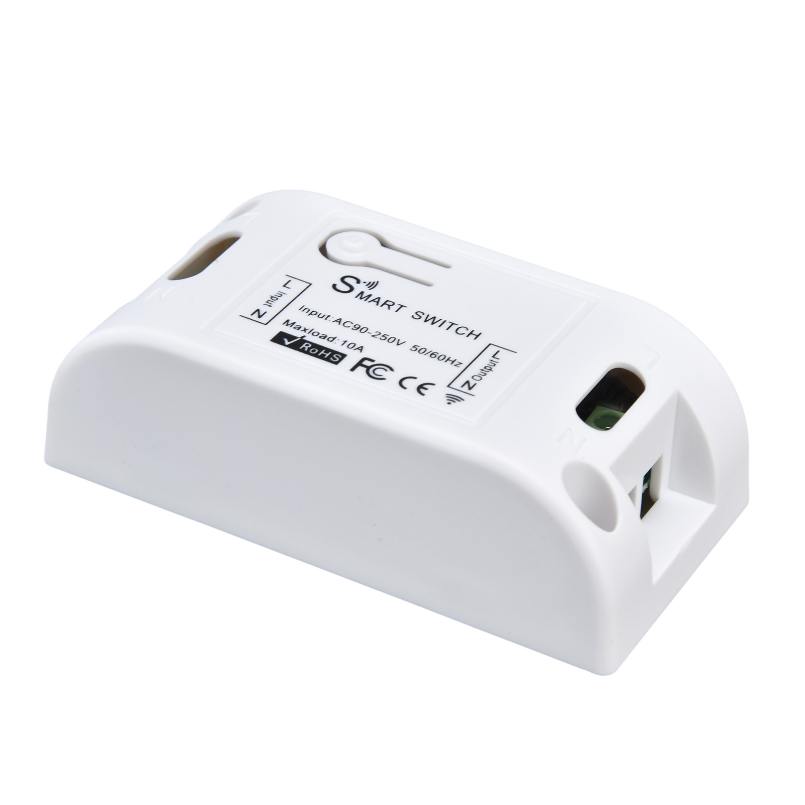 Intelligenter 433-mhz-funkschalter Mit Wlan-fernbedienung, Timer Und Netzregler 90–250 V, 10 A, 2200 W
