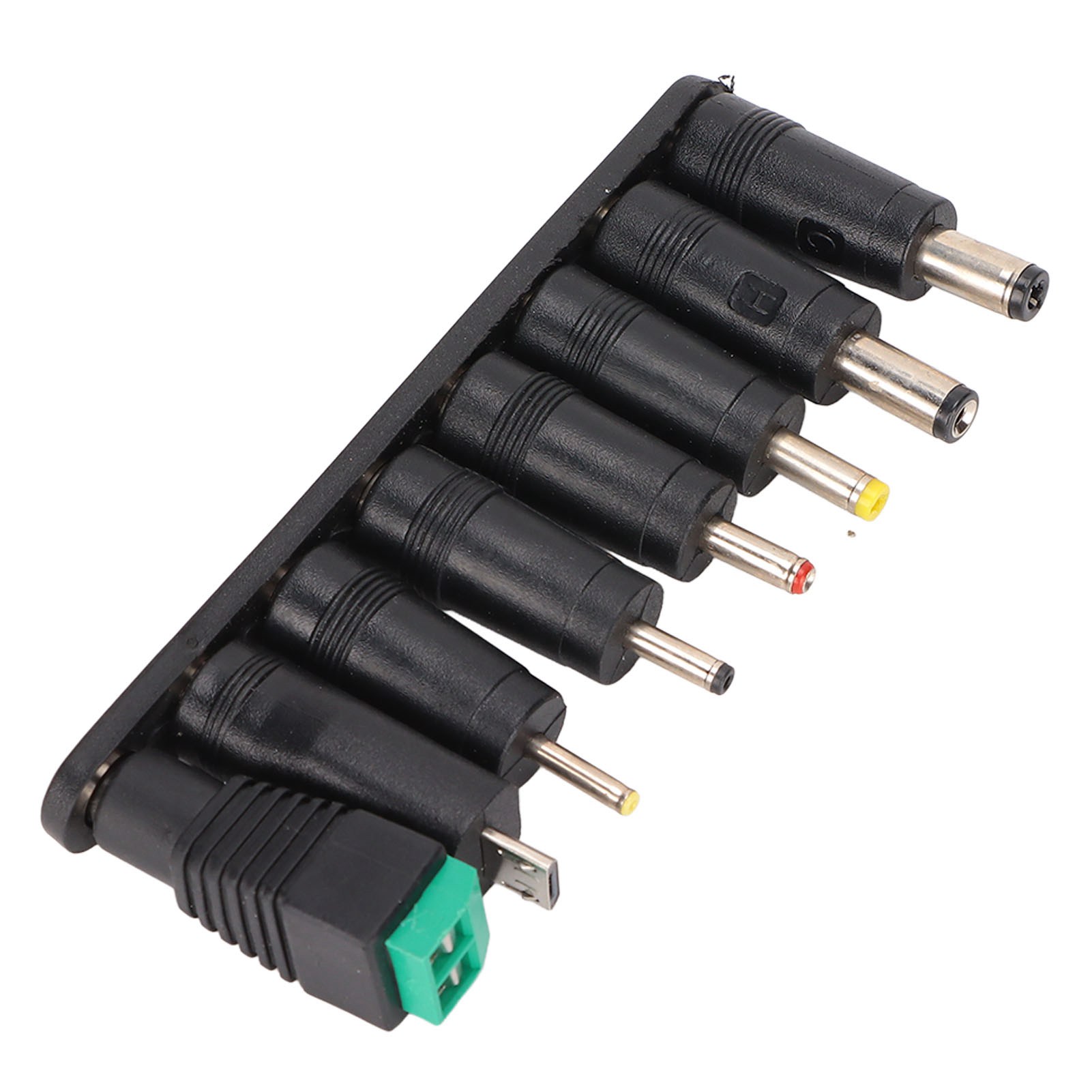 65w 3a Tragbarer Universal-netzadapter Mit 8 Usb-dc-anschlüssen Für Laptop, Led-monitor Und Überwachungsgeräte (eu-stecker).