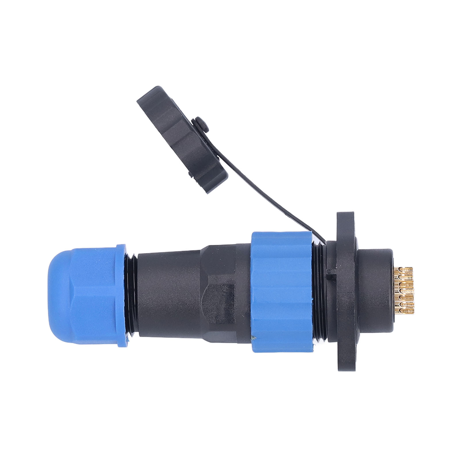 Wasserdichter Ip68-flansch-stromanschluss, Stecker/buchse, Für Die Luftfahrt, 250 V Ac, 5 A, Sp2012-pins