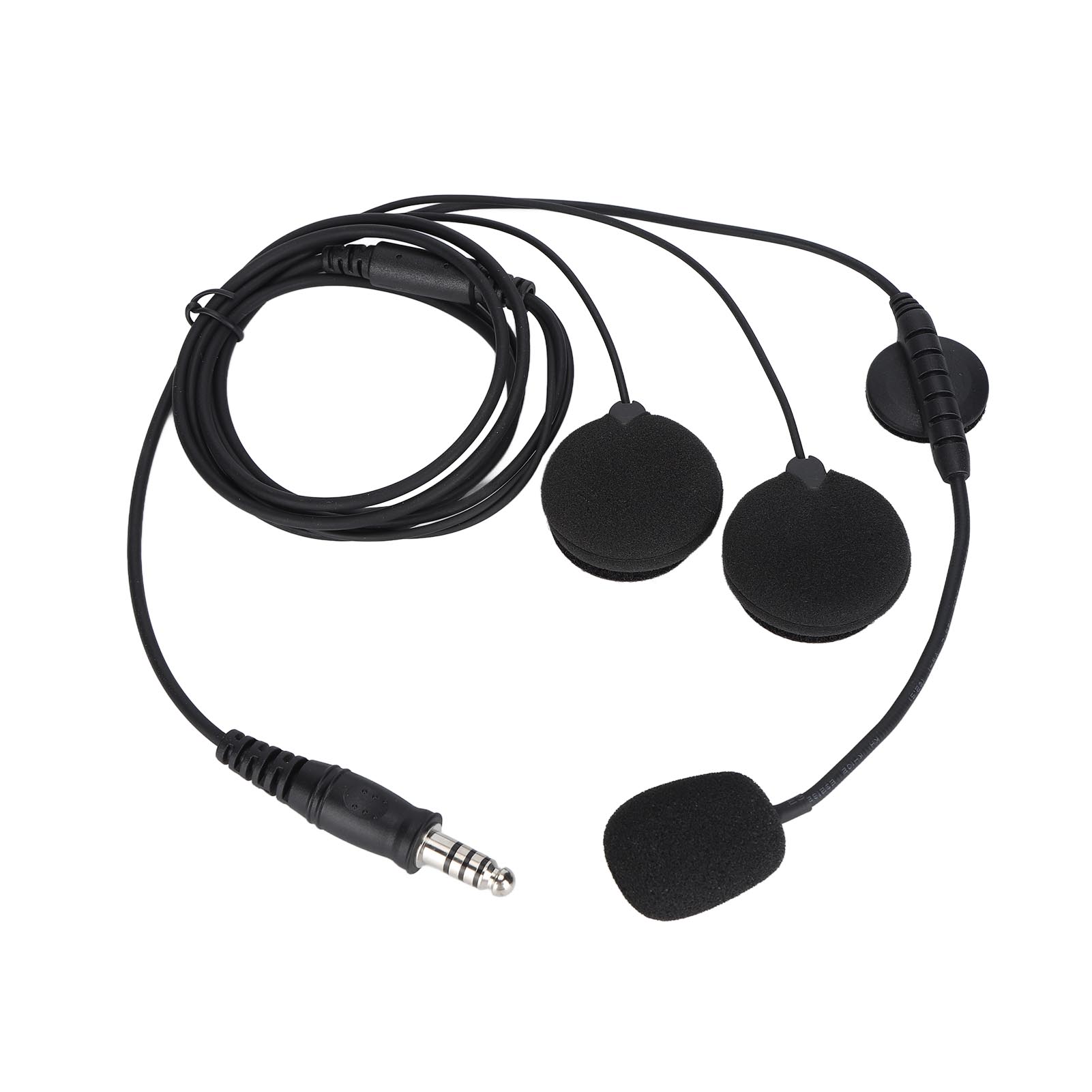7,1 Mm In-ear-motorradkopfhörer, Freisprechfunktion, Stereoklang, Für Helm- Und Outdoor-einsatz.