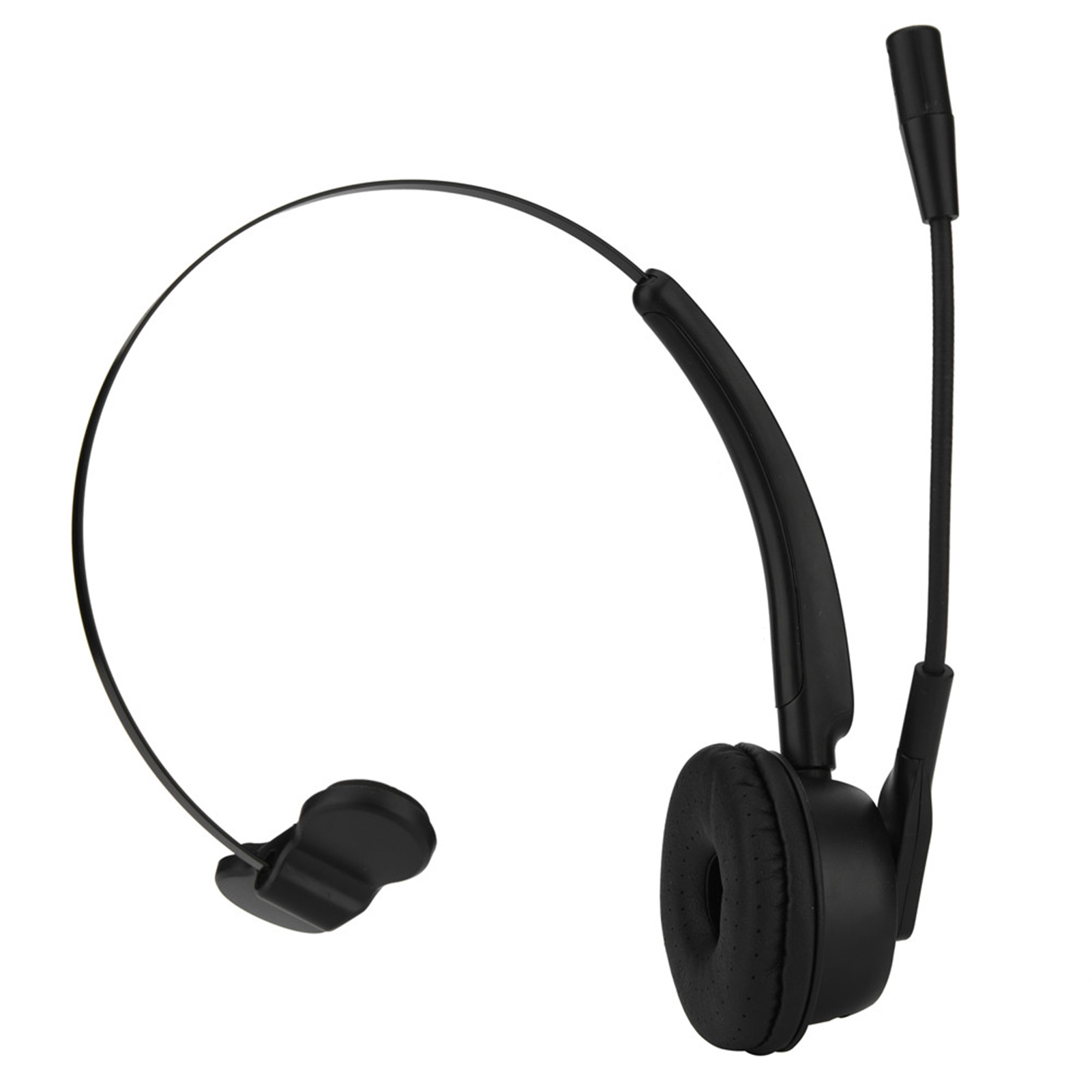 Bluetooth-headset Für Callcenter, 12 Stunden Akkulaufzeit, Umgebungsgeräuschunterdrückung, Bluetooth-kopfhörer Für Callcenter
