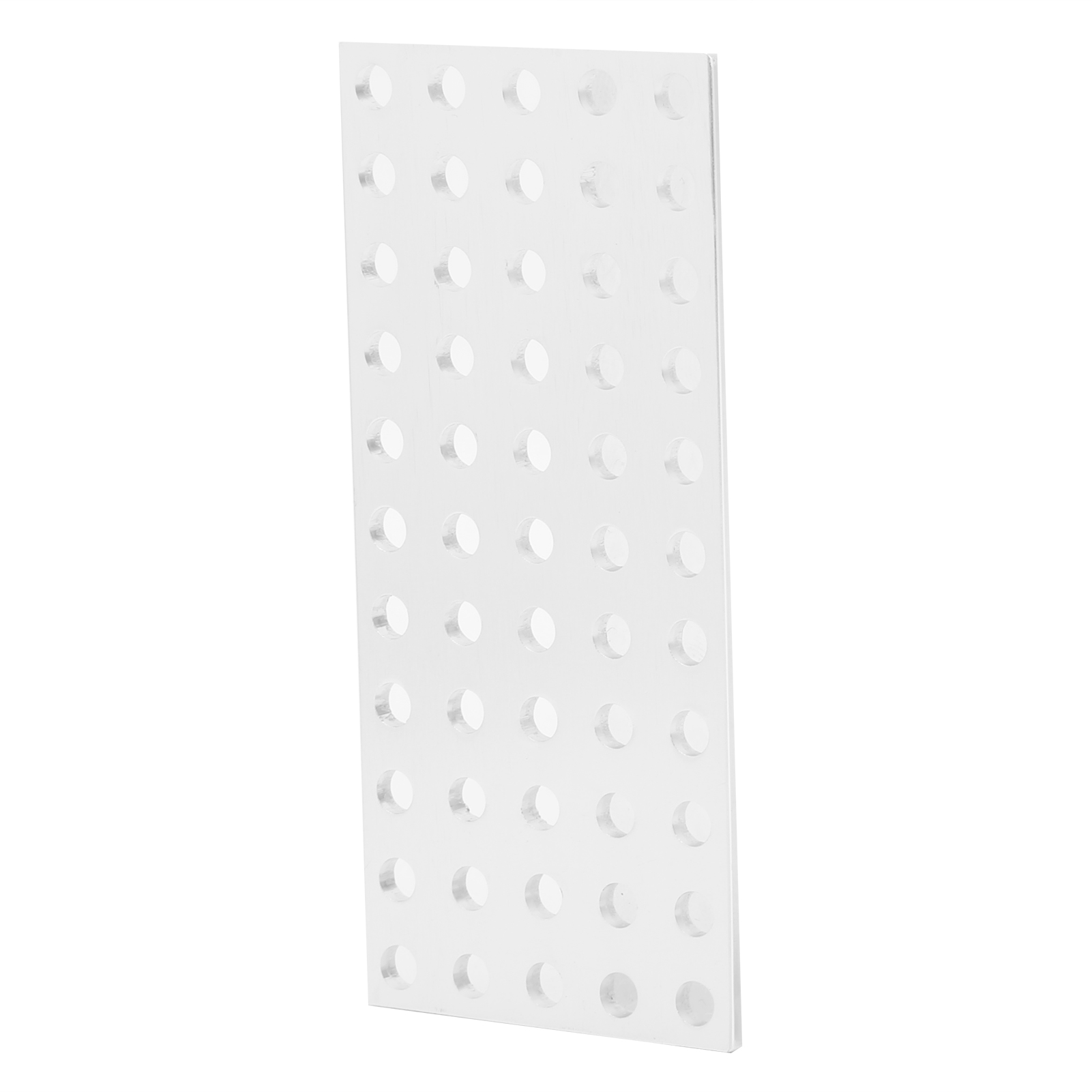 3116-0040-0088 Aluminium-gitterplatte Mit Löchern, Teil Für Industrieroboter (5 X 11 Löcher, 40 X 88 Mm)