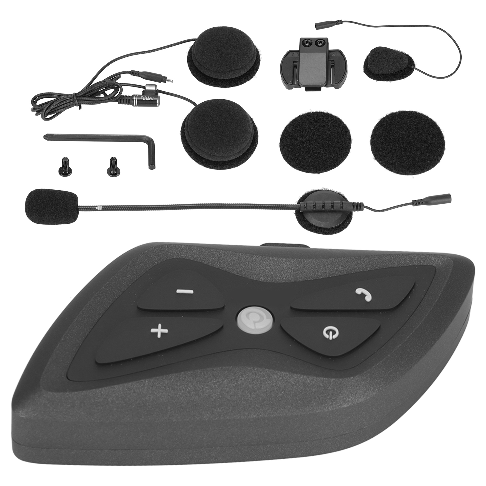 Multifunktionale Bluetooth-kopfhörer Für Motorradhelme Und Outdoor-helme, Ideal Zum Radfahren.