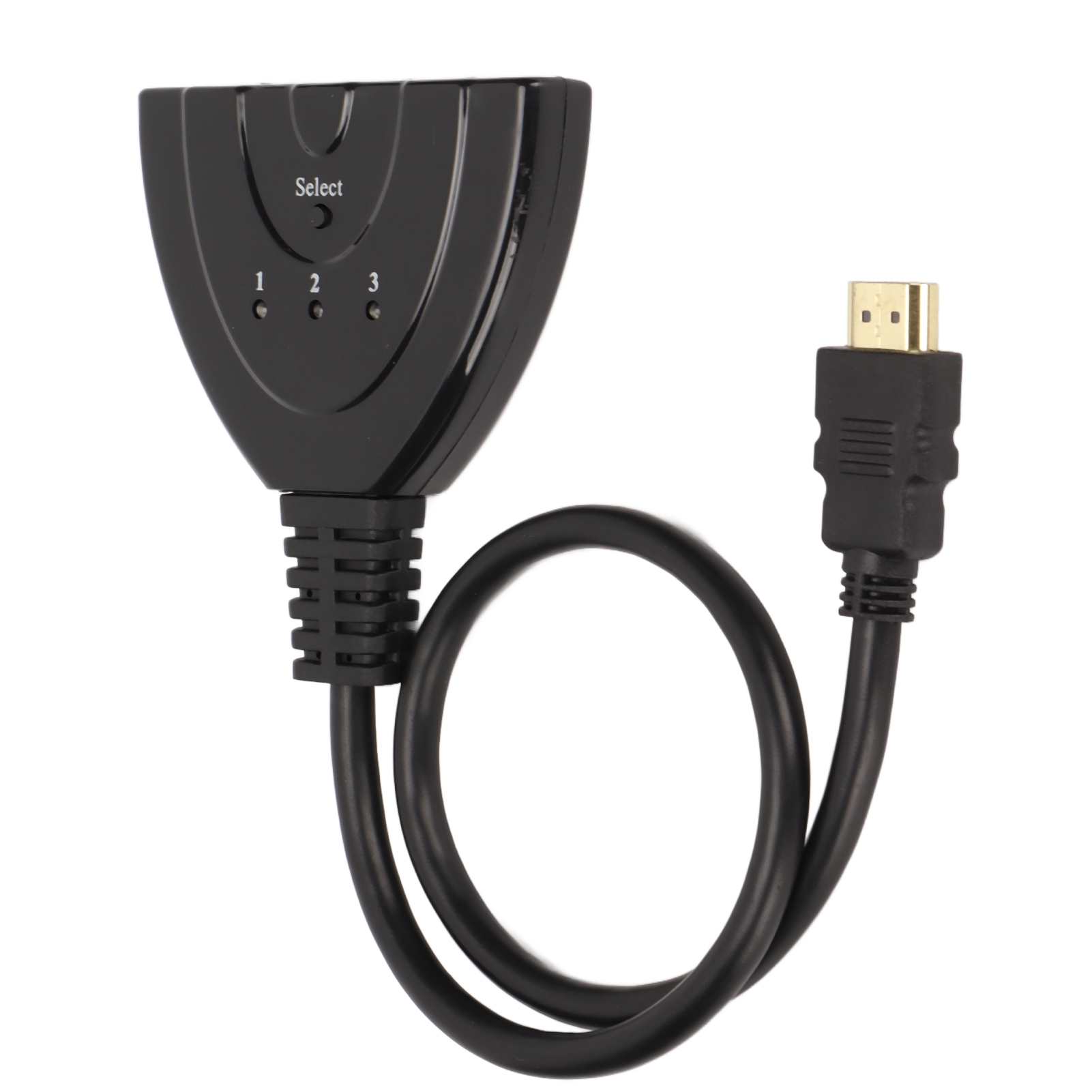 3-eingang/1-ausgang 1080p Hd Multimedia-schnittstellenschalter, 3-port Hd-video-splitterkabel Für Fernseher Und Laptop