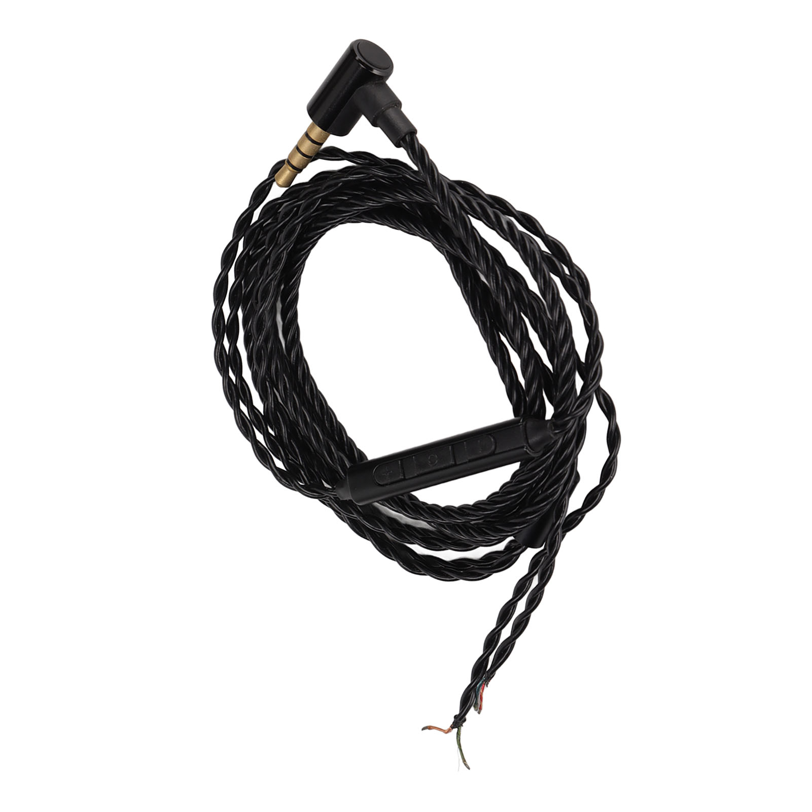 Ersatz-kopfhörerkabel, Halbfertig, Kupfer Mit Mikrofon, Für Audio-kopfhörer