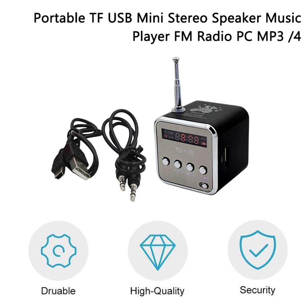 Retro-bluetooth-stereo-lautsprecher Mit Kabelloser Stromversorgung, Led-digitalanzeige Und Tragbarem Fm-radio Für Mobiltelefone, Tablets Und Laptops