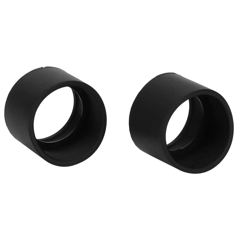 Set Aus 2 Gummi-augenschutzschilden, 36 Mm Durchmesser, Für Stereomikroskop (schrägwinkel)