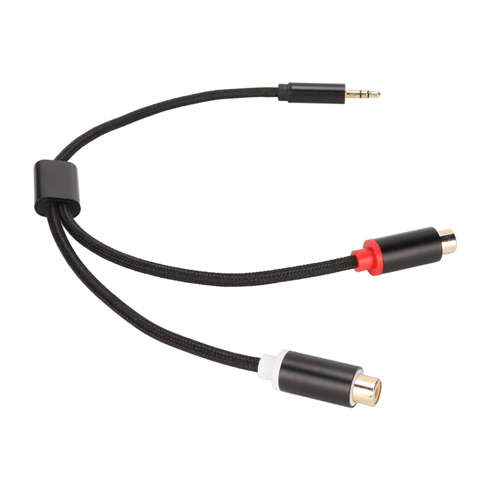 Vergoldetes Hifi-kabel Mit 3,5-mm-klinkenstecker Auf 2 Cinch-buchsen, Bidirektionale Stereo-audioübertragung, Y-adapter Für Smartphones