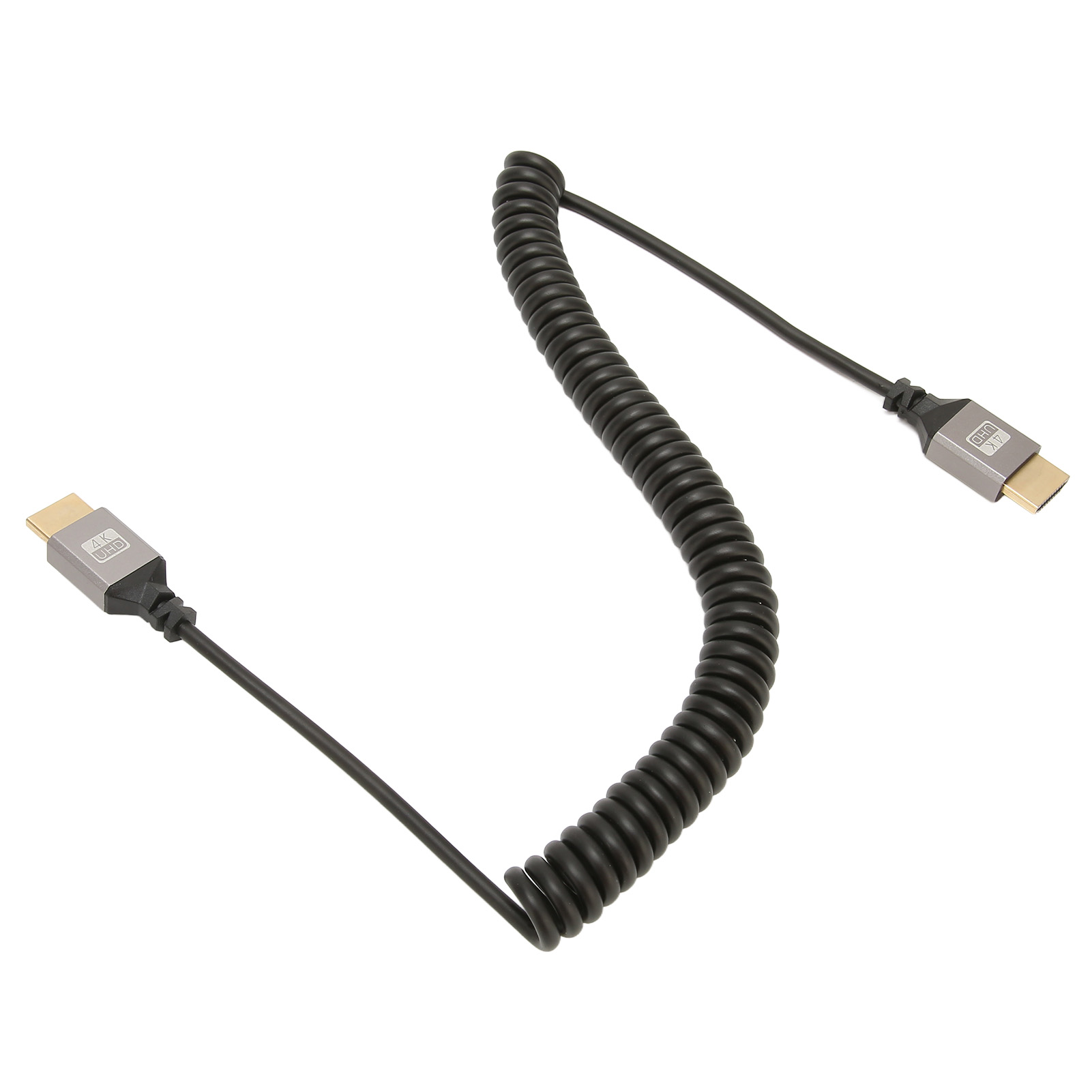 Hochgeschwindigkeits-4k-60hz-hd-multimedia-interface-spiralkabel (stecker-stecker) Für Tablet, Kamera, Computer, Fernseher Und Monitor.