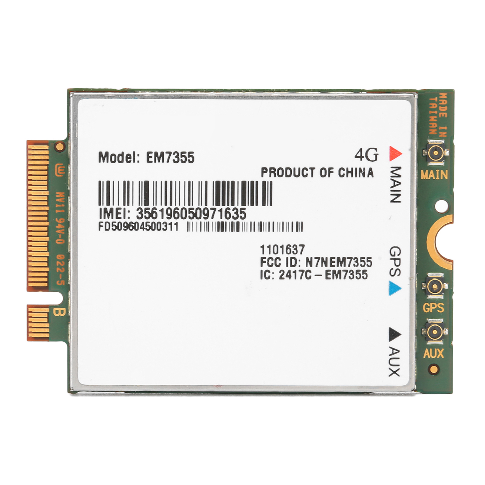 Sierra Wireless Airprime Em7355 Universal Laptop Integrated Ngff Wwan Wwan Module 4g Lte Module