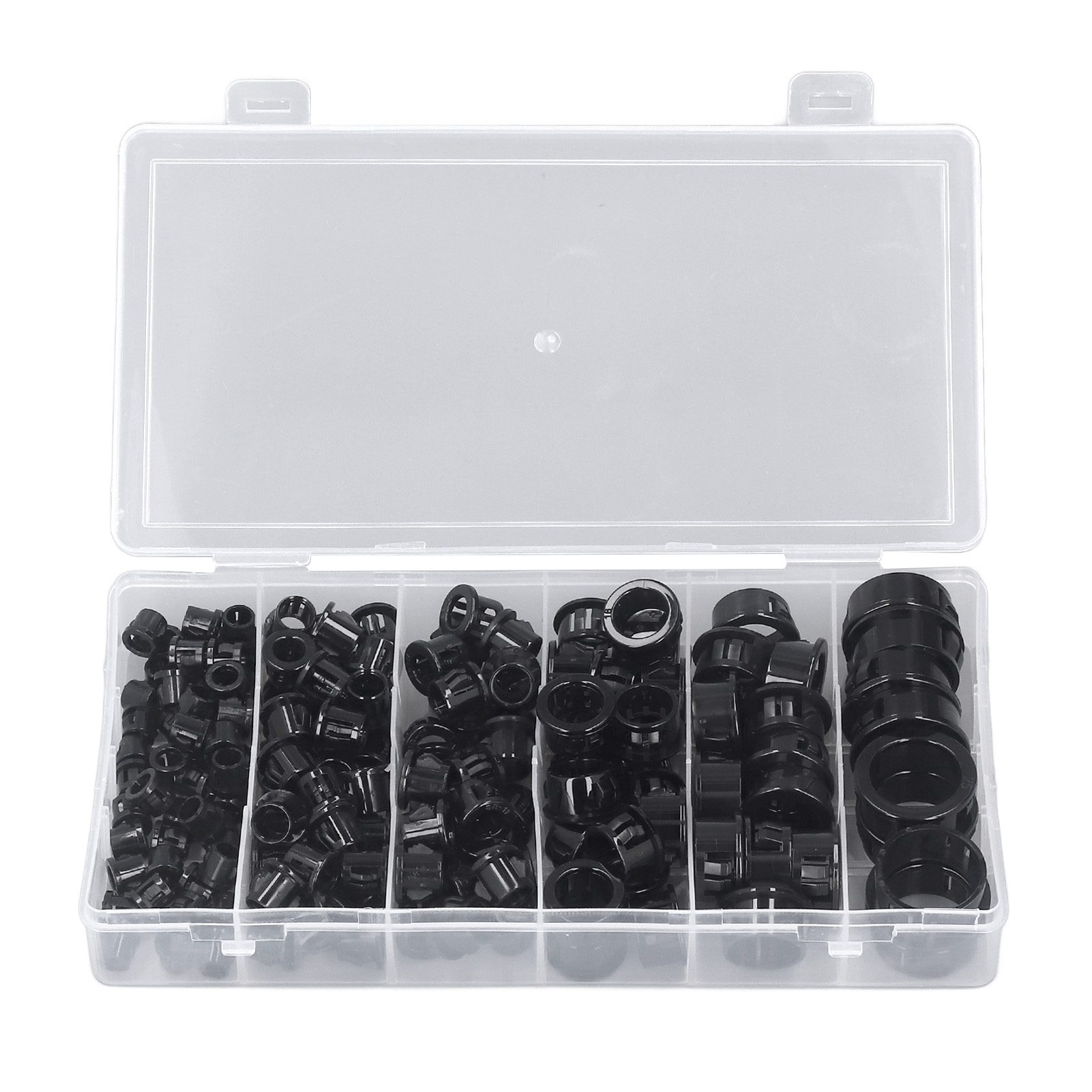 160 Aufsteckbare Kabelschutzhüllen Aus Nylon Und Kunststoff, Erhältlich In Den Durchmessern 5/16 Zoll, 3/8 Zoll, 1/2 Zoll, 5/8 Zoll, 3/4 Zoll Und 1 Zoll.