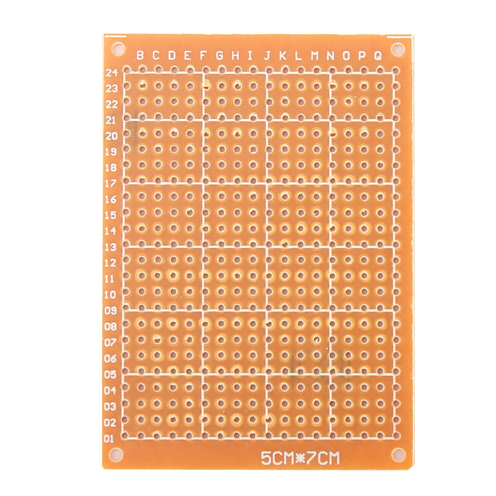 Packung Mit 10 Universellen Einseitigen Leiterplatten-steckplatinen (pcb) Mit Den Maßen 5 X 7 Cm