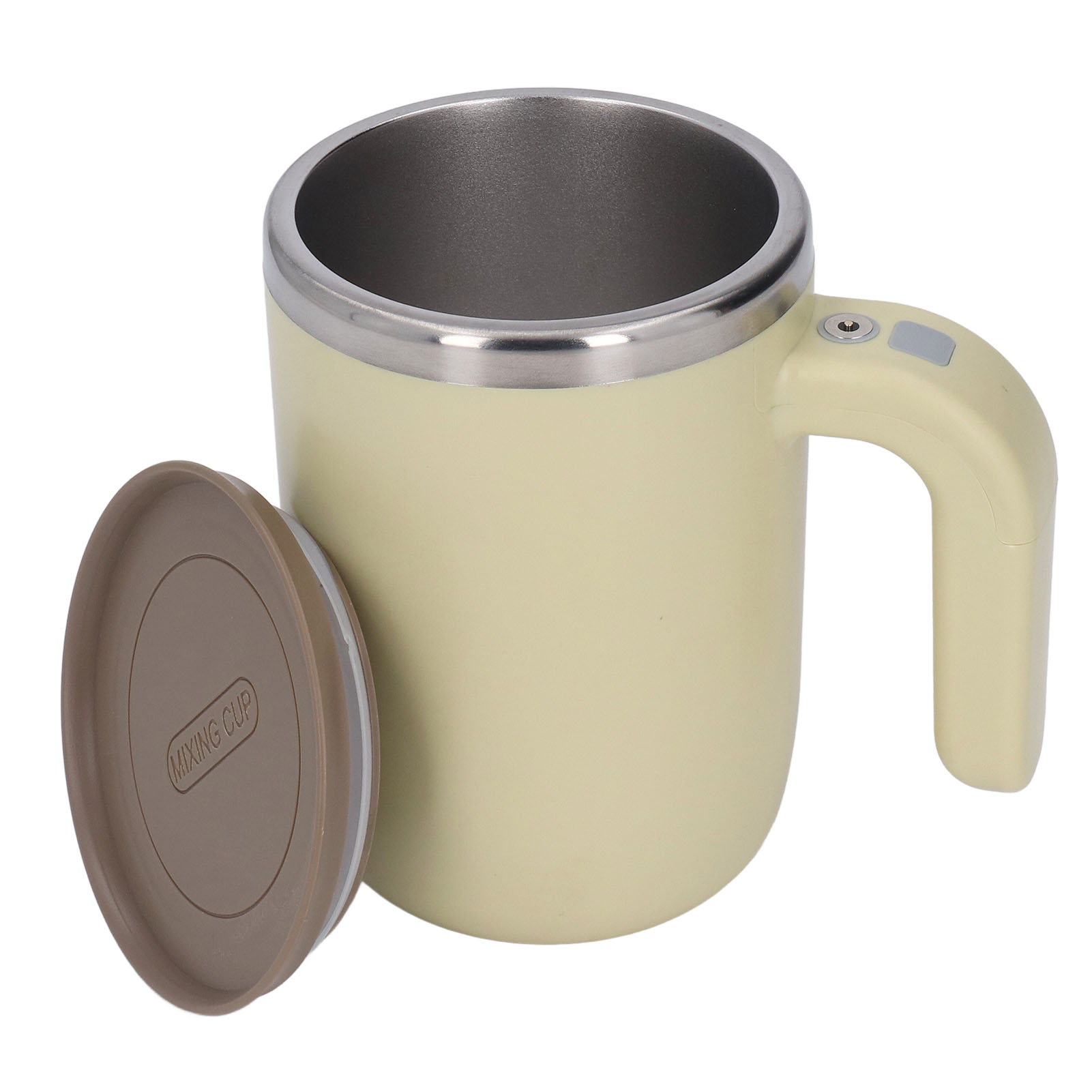Automatischer Elektrischer Magnetbecher Aus Edelstahl Zur Zubereitung Von Kaffee, Tee, Heißer Schokolade Und Milch.