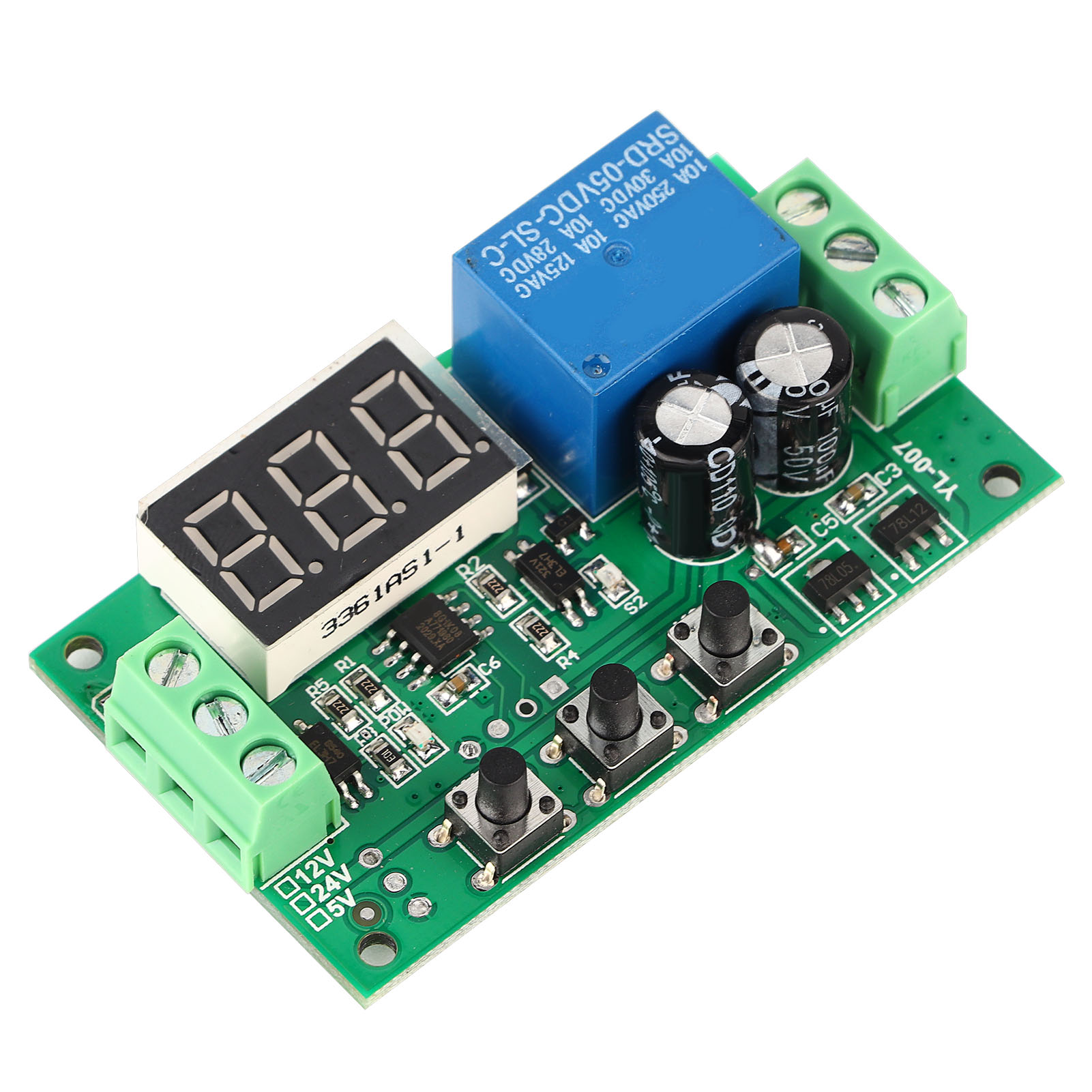 Relaismodul-steuerplatine, Zeitschalter, Steuerung, Elektronische Bauteile, Led, 5 V Gleichstrom
