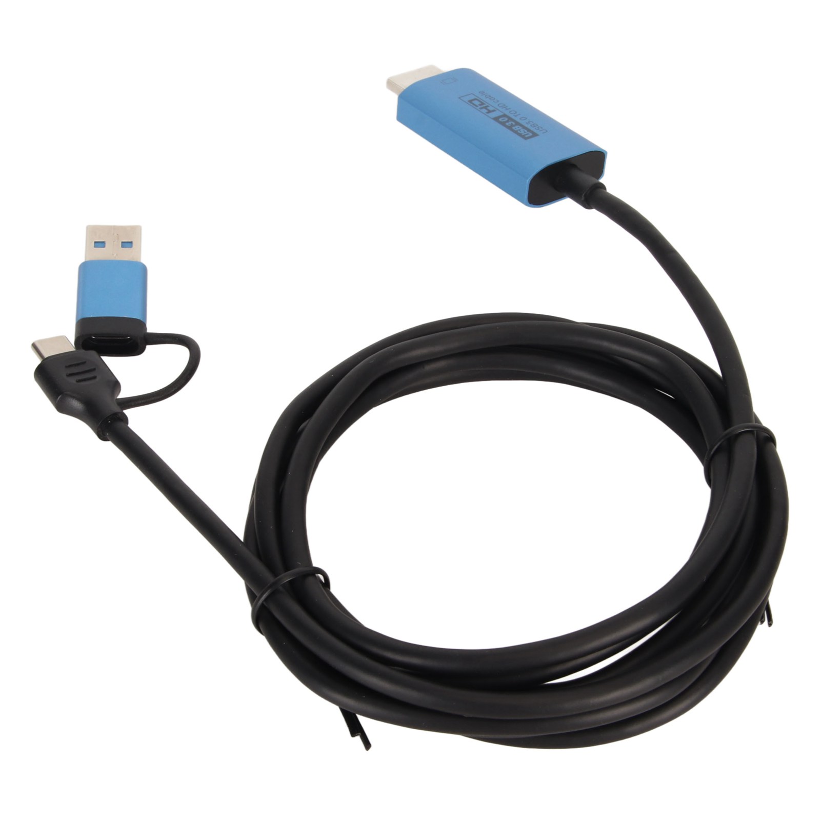 Usb-zu-hd-multimedia-interface-adapter, Plug-and-play-usb-typ-c-konverterkabel Für Handy Und Laptop, 2 M (6,6 Ft)