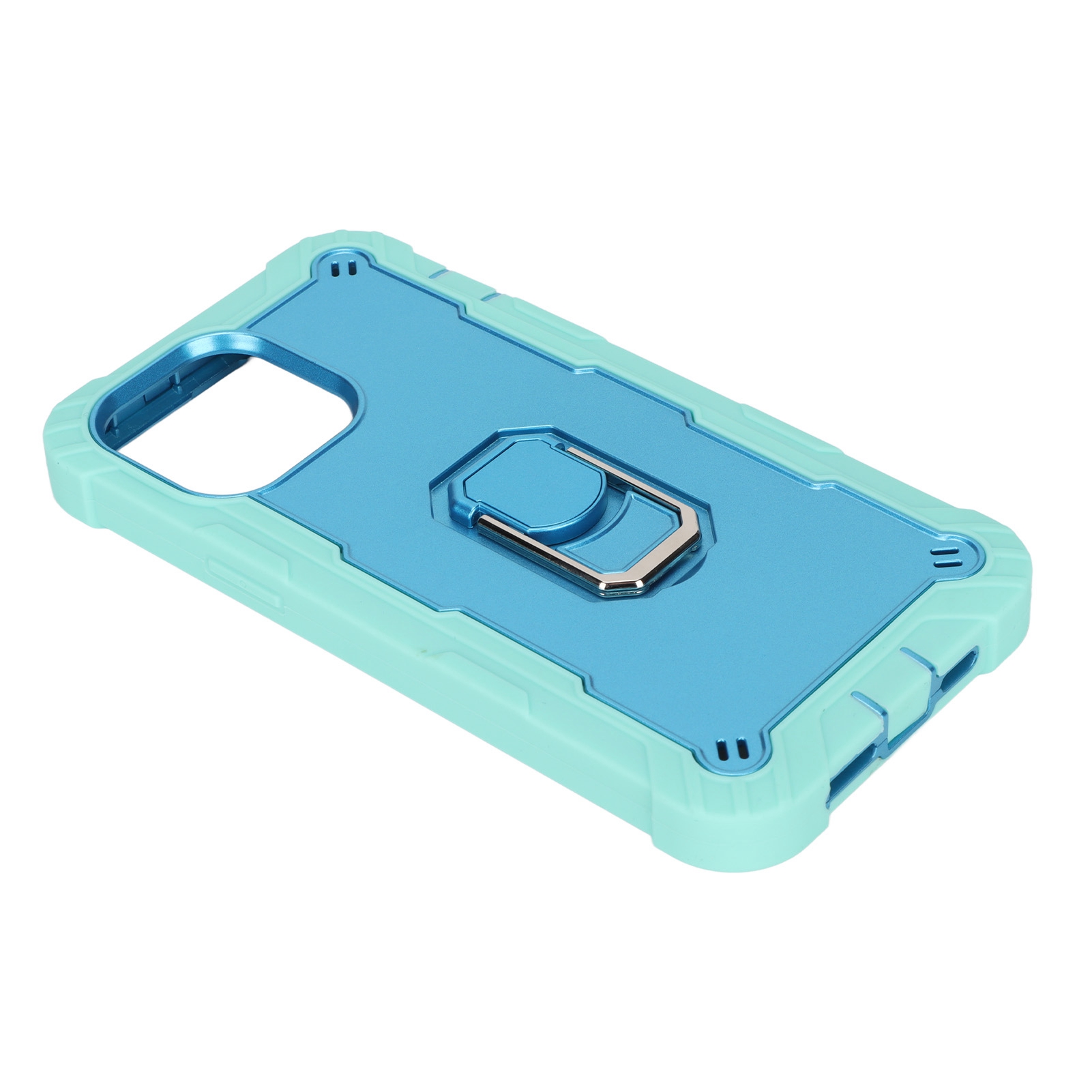 Kratzfeste Schutzhüllen Mit Ständer Für Iphone 13 Pro Max (grün Und Blau)