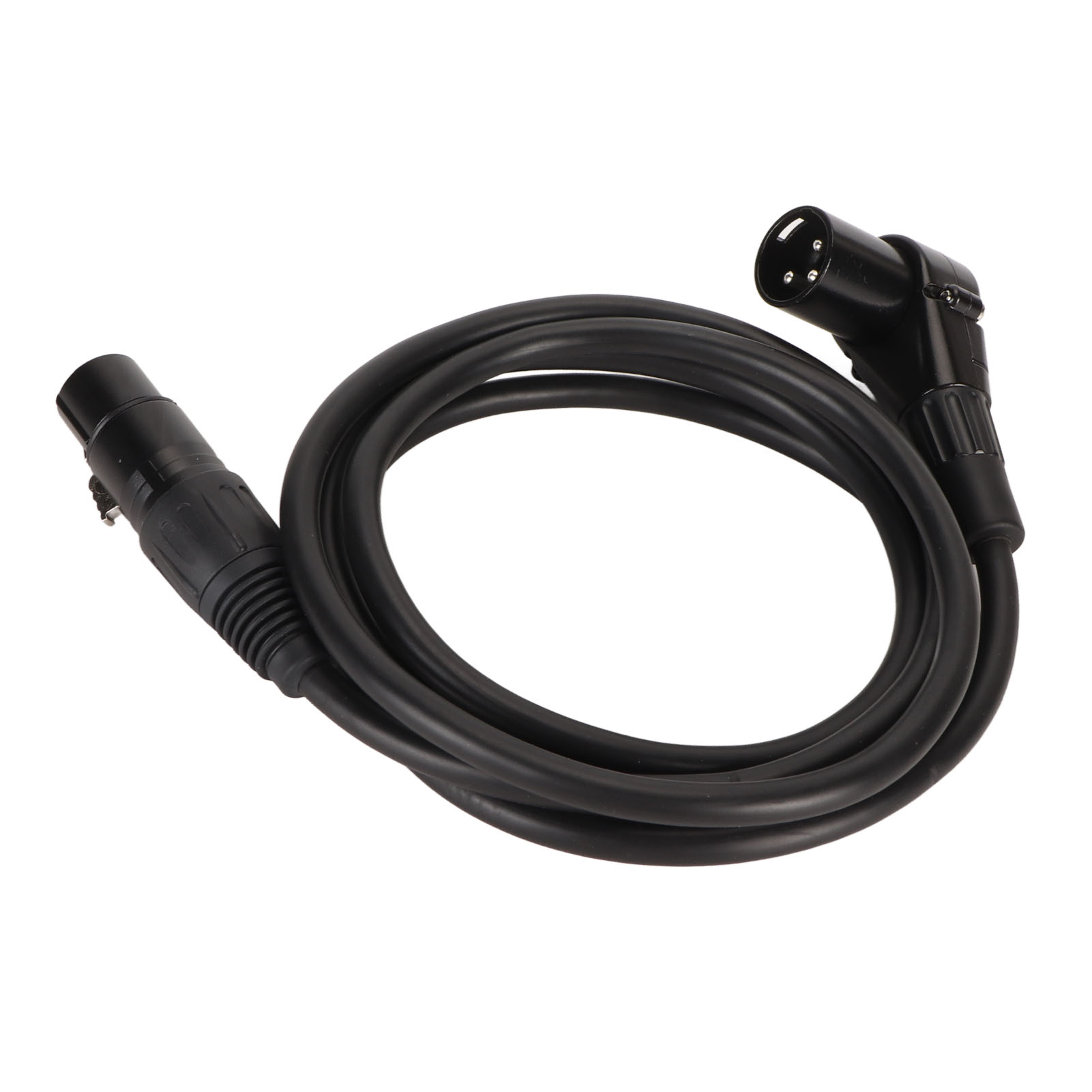 Winkel-xlr-mikrofonkabel, Stecker Auf Buchse, 3-polig, Versilberter Ofc-leiter, Symmetrisches Xlr-kabel, 1,5 M (4,9 Ft)