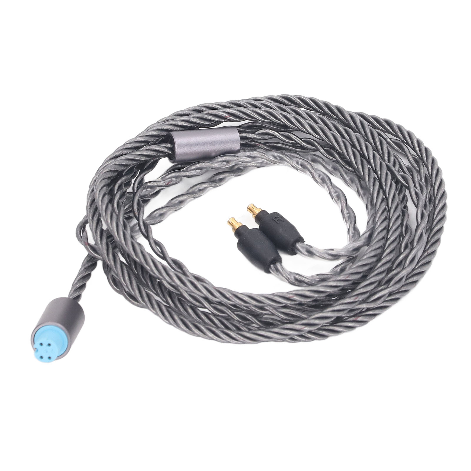 Verbessertes 4-adriges, Versilbertes Kupfer-ersatz-audiokabel Mit 3,5-mm-, 2,5-mm- Und 4,4-mm-steckern Für Sennheiser Ie40 Pro Kopfhörer
