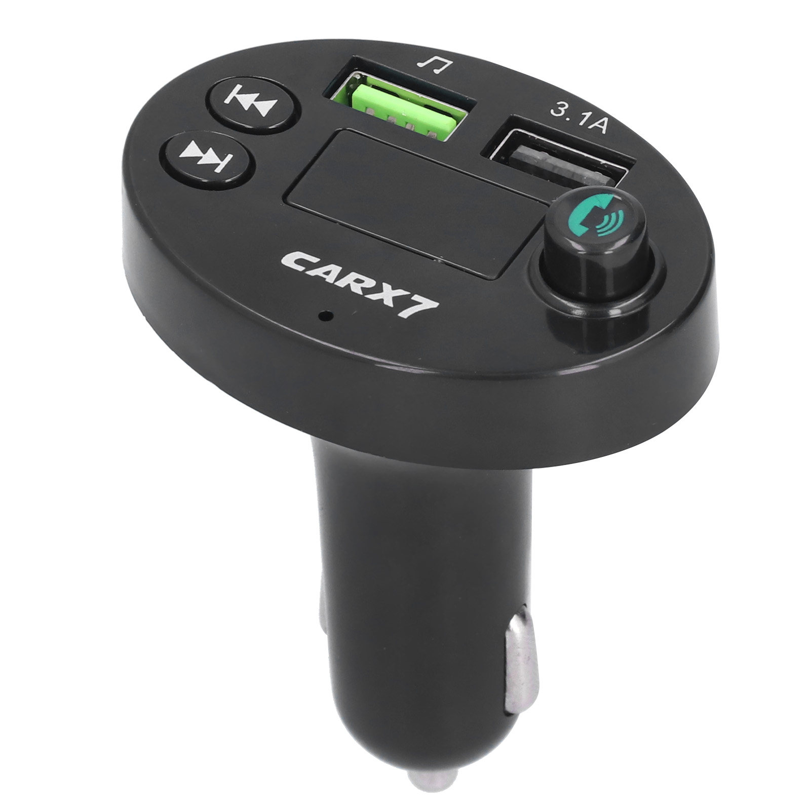 Freisprech-autoladegerät Mit Tragbarem, Kabellosem Bluetooth-fm-radiosender/-empfänger Für Carx7