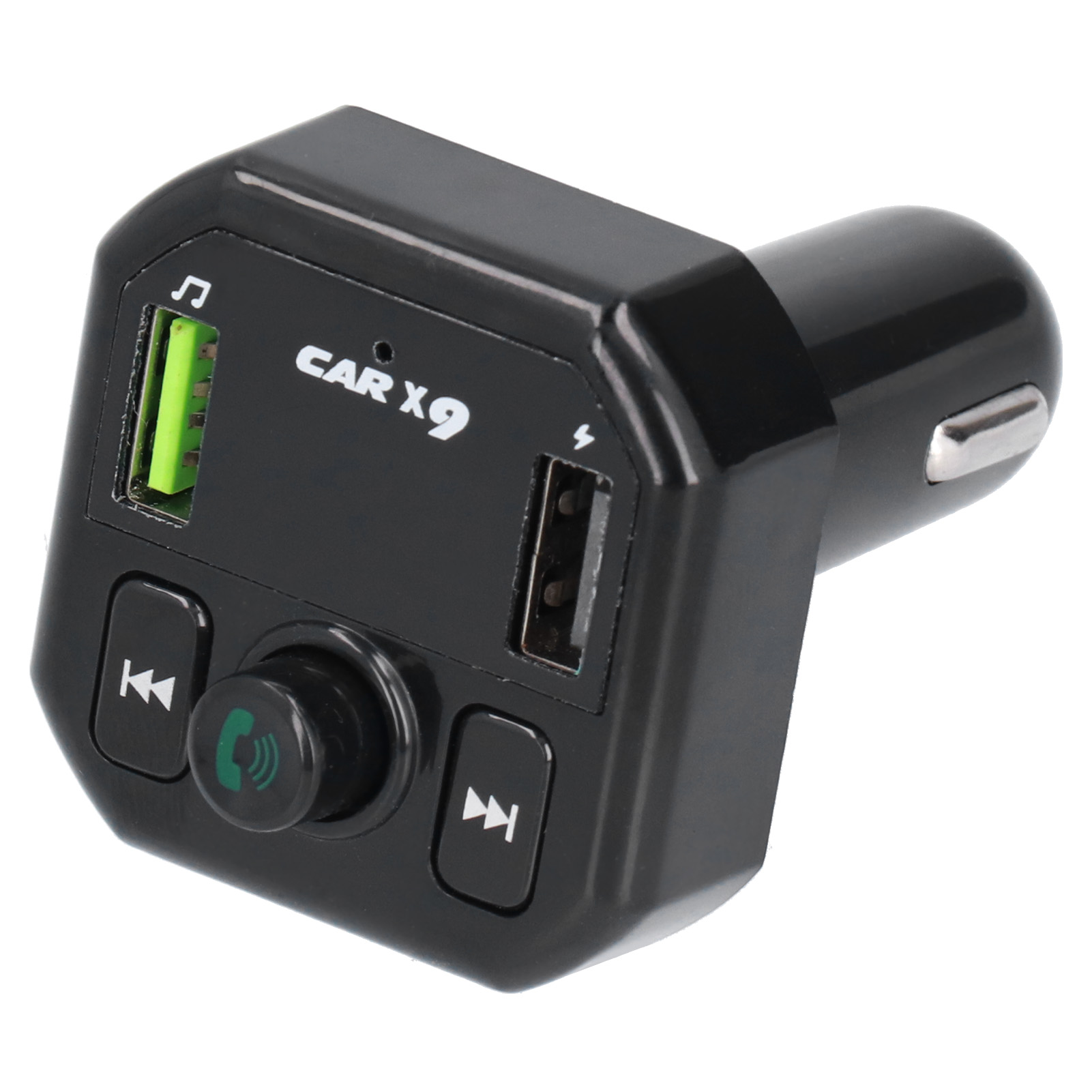 Freisprech-autoladegerät Mit Tragbarem, Kabellosem Bluetooth-fm-radiosender/-empfänger Für Carx9