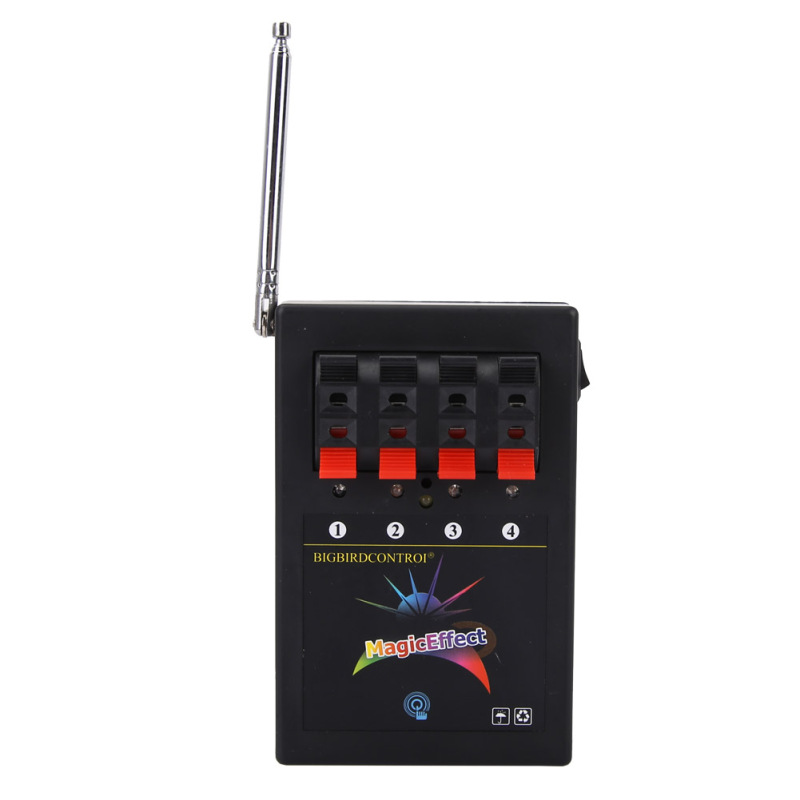 Elektronischer 4-positionen-zündschalter Mit Drahtloser Fernbedienung Für Feuerwerksanlage