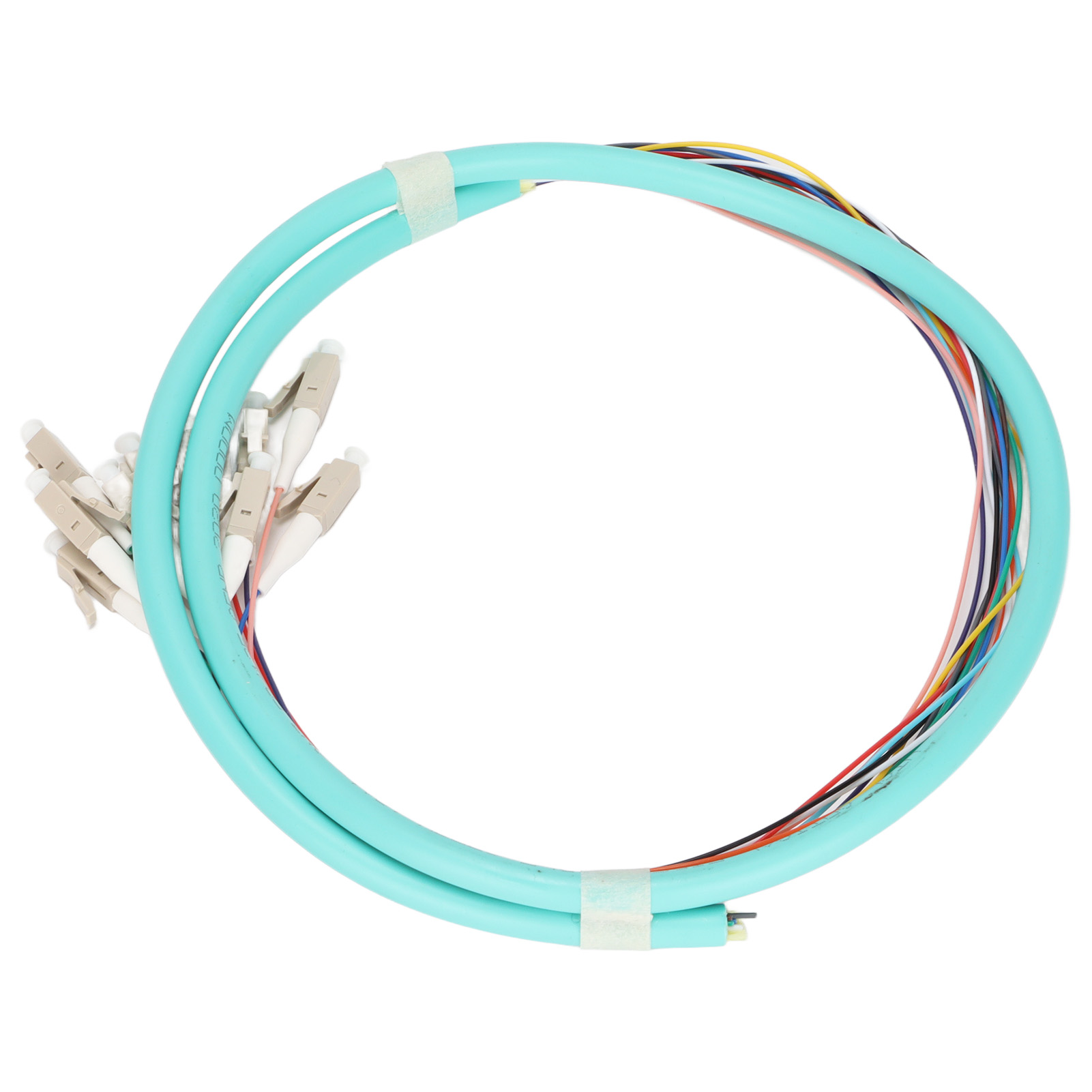 12-adriges Singlemode-glasfaser-patchkabel, Keramikferrule, Geringe Einfügedämpfung, Für Instrumente