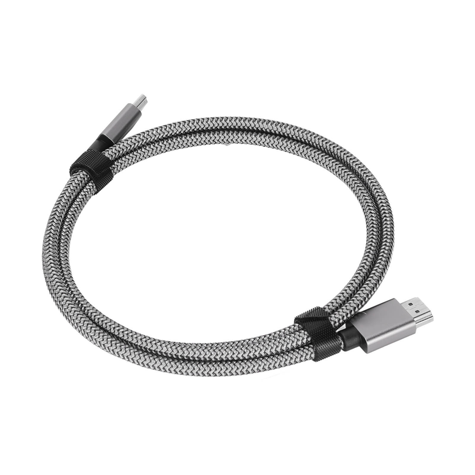 8k High Definition Multimedia Interface Kabel, 1,5 Meter, 12-bit-farbe, 48 Gbit/s, 4k 120 Hz / 8k 60 Hz, Tv-projektionskabel, Silber.
