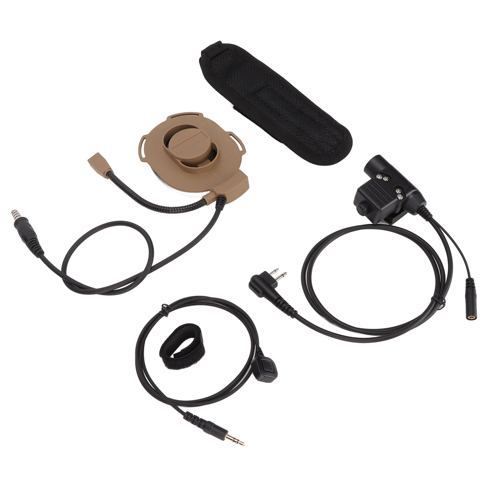 Hd01 In-ear-kopfhörer Für Motorradhelme, Verstellbar, Hochfest Und Tragbar, Mit Ptt-taste, Kompatibel Mit Motorola Gp88 Und Gp300.