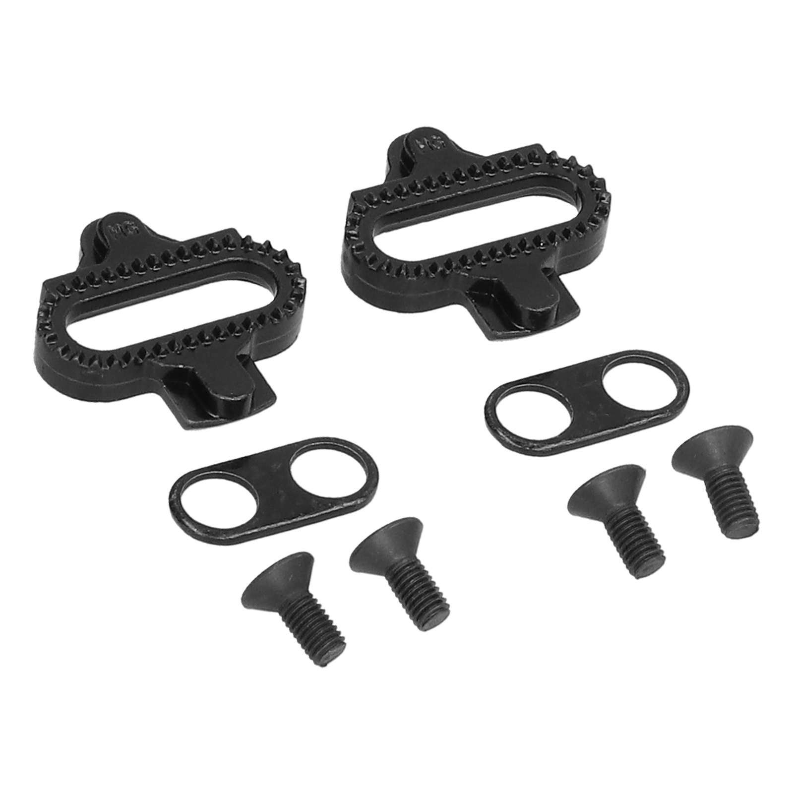 Sh51 Fahrradpedalset Für Spd-systeme, Inklusive Automatischer Cleat-platte Und Metallplattform.