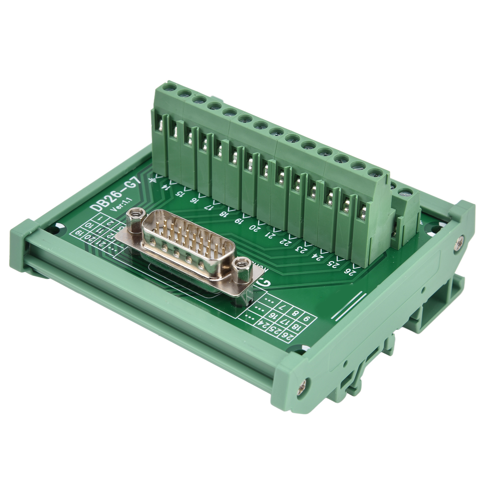 Klemmenblockmodul Für Leiterplatten, Kupfer-stecker, Adapterstecker, 60 V Dc