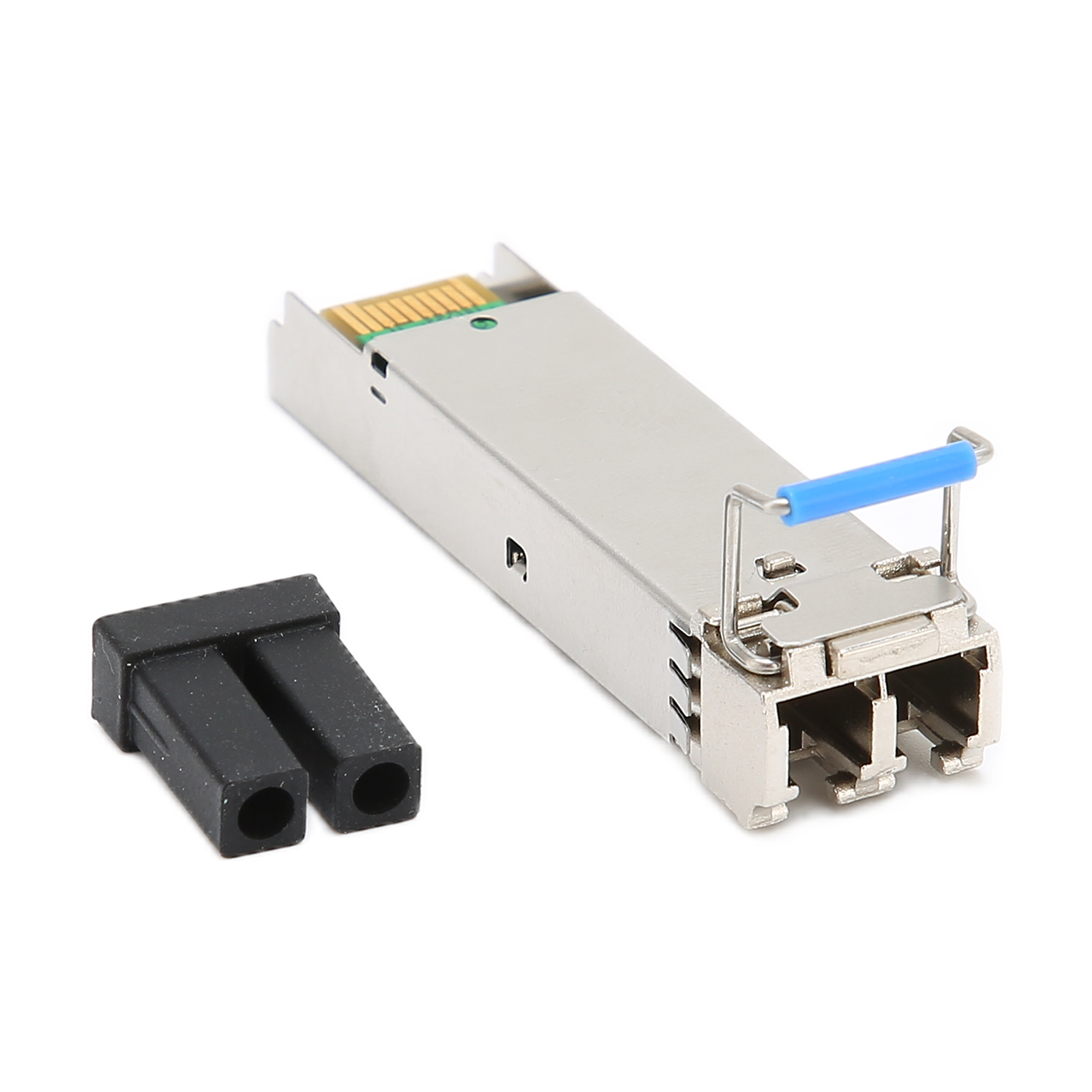 Optisches Modul Mit Lc-schnittstelle, 1,25 Gbit/s, Robuster Sfp-transceiver Mit 20 Km Übertragungsreichweite Für 3,3-v-dual-glasfaser-schalter