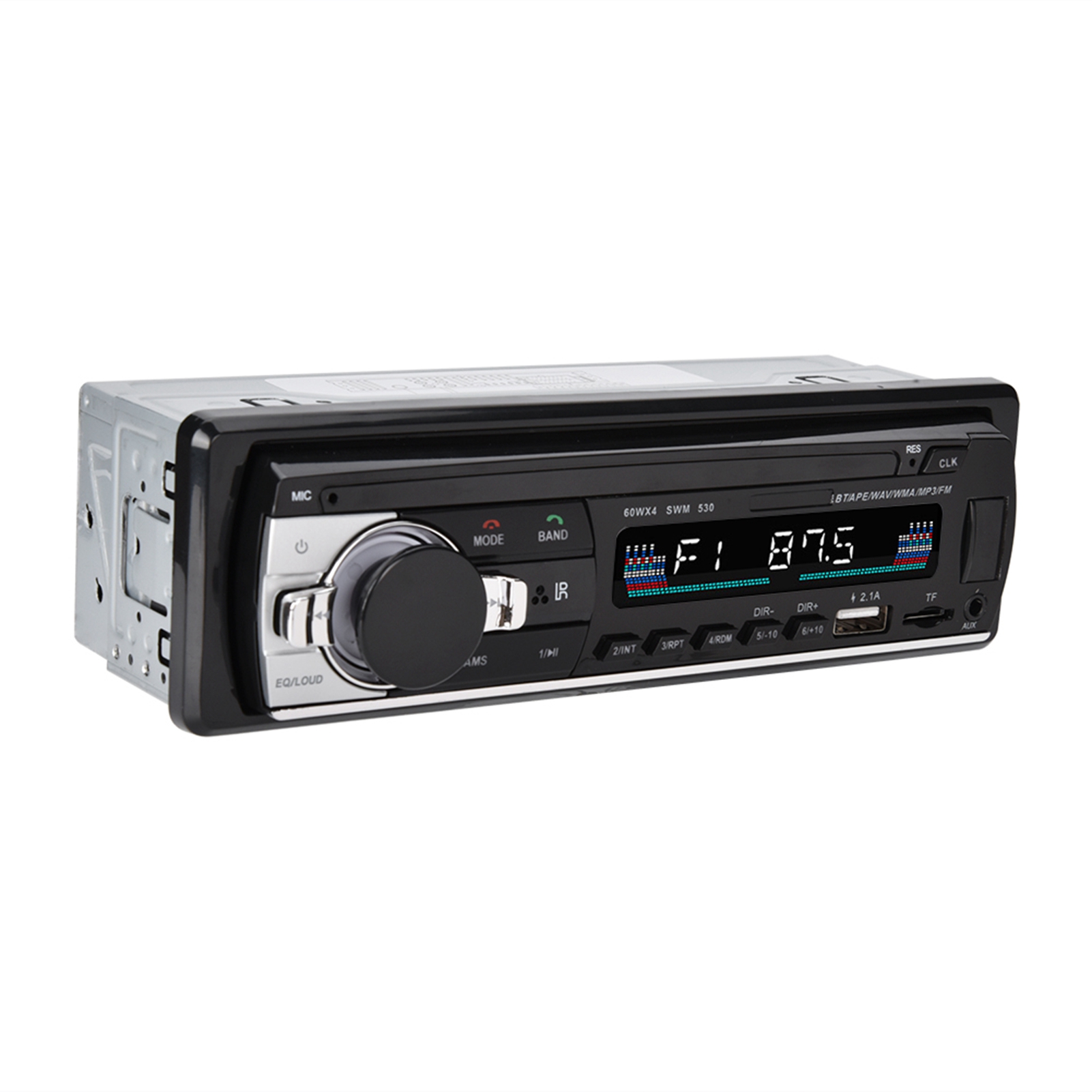 Autoradio Mit Zwei Usb-anschlüssen, Fm-radio, Bluetooth, Freisprecheinrichtung Und Verlustfreiem Mp3-player
