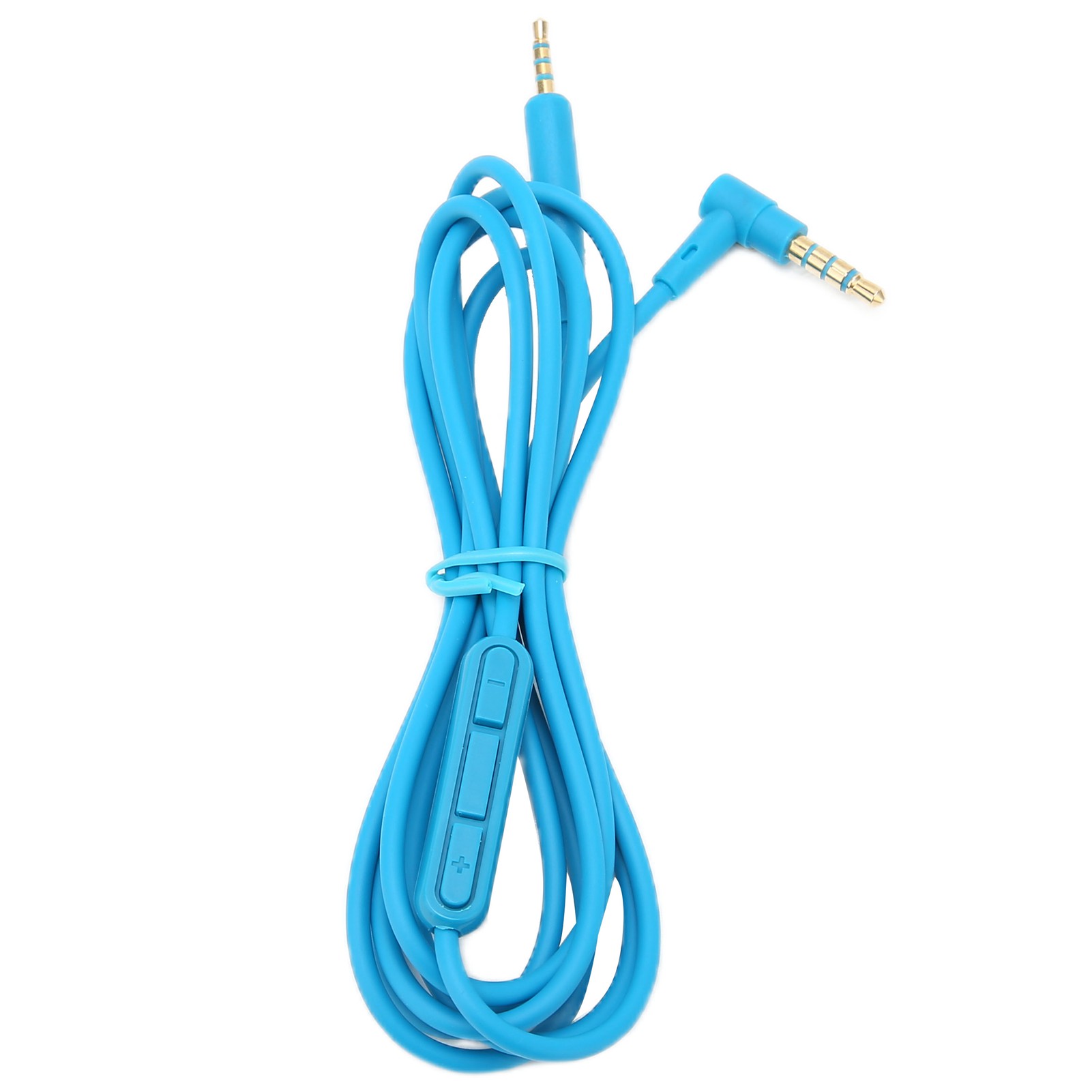 Ersatz-audiokabel Für Qc25/qc35-kopfhörer Mit Eingebautem Mikrofon Und Lautstärkeregler (blau)