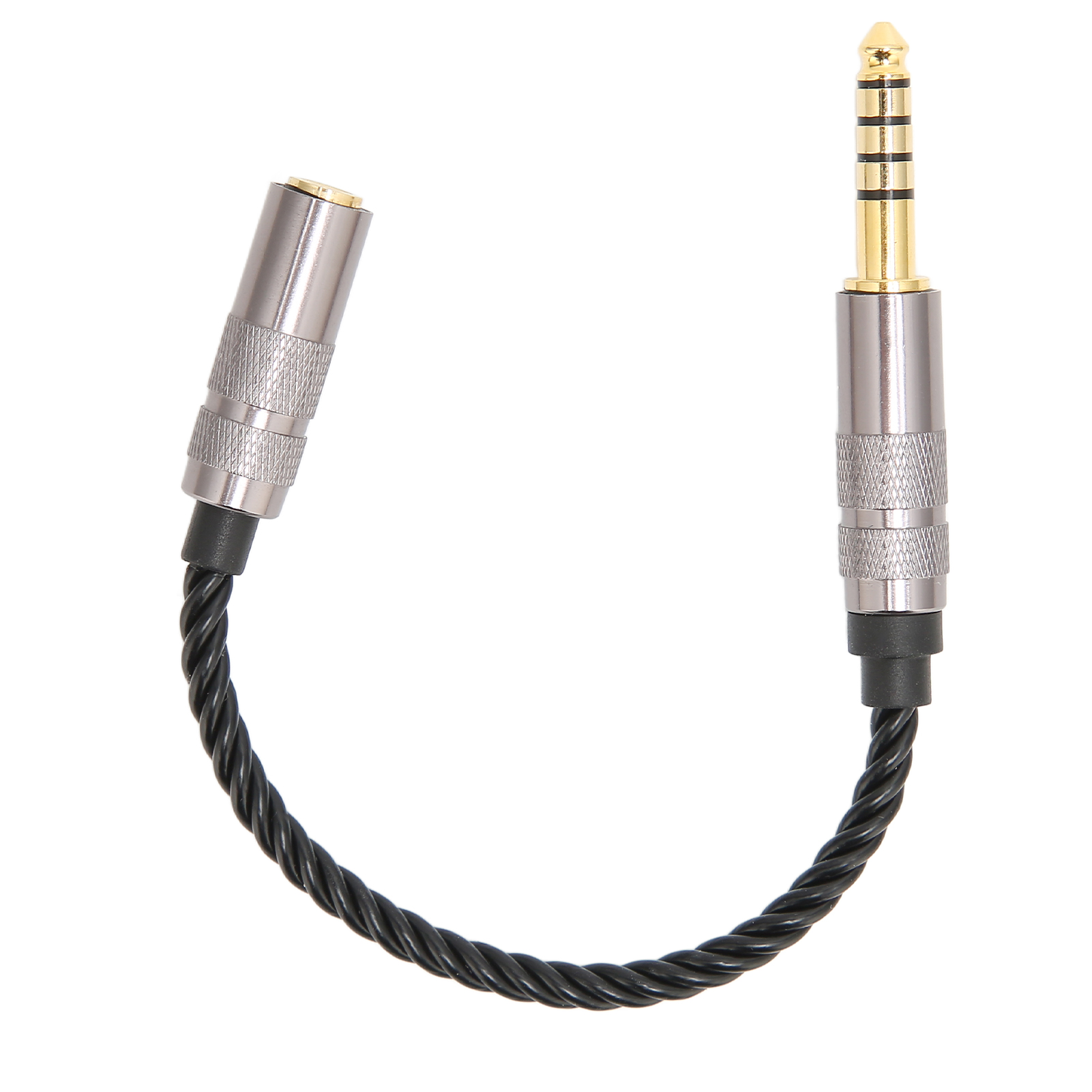 Vergoldetes Kopfhörer-adapterkabel, 4,4-mm-symmetrie-stecker Auf 3,5-mm-stereo-buchse