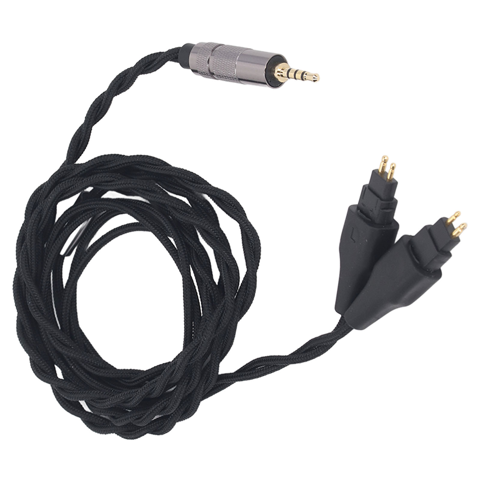 Ersatzkabel Für Sennheiser Hd580, Hd650 Und Hd6xx Kopfhörer: 2,5 Mm Symmetrischer Stecker, Versilberter Kupferdraht.