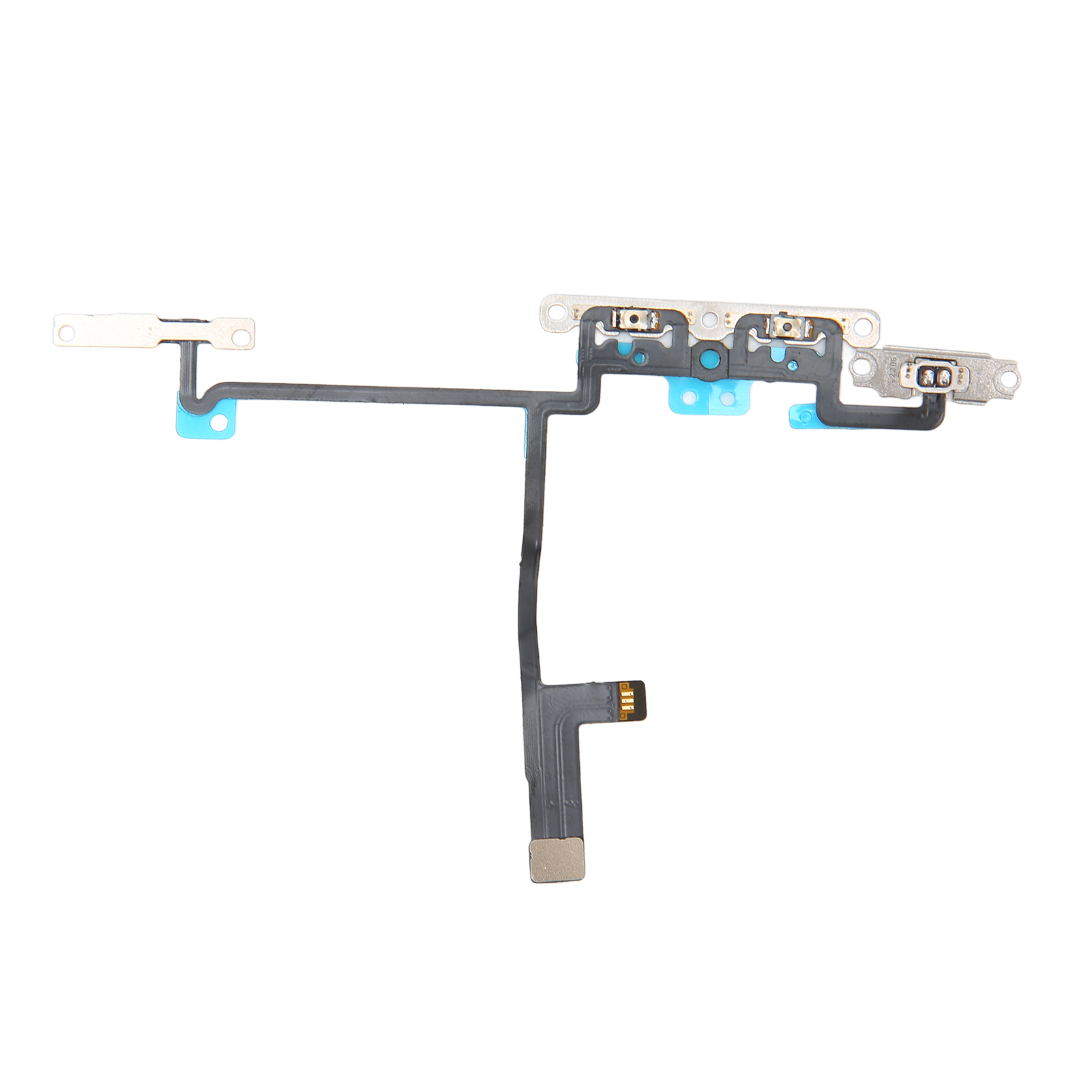 Ersatz-flexkabel Für Iphone X (ein-/ausschalter, Lautstärkeregler, Stummschalttaste, Taschenlampenfunktion, Flexkabelhalter, Metallplatine)