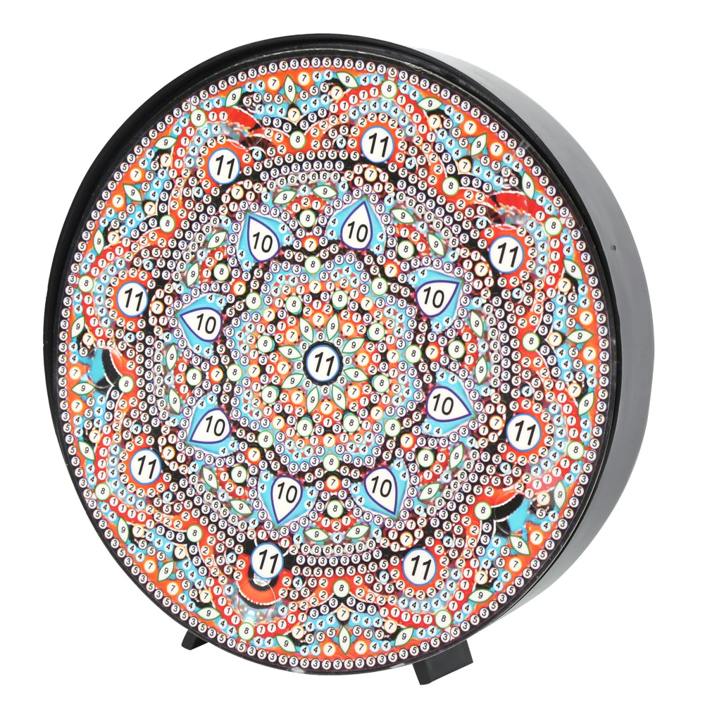 Diy-diamantmalerei-nachtlicht, Mandala In Sonderform, Heimdekoration Zxd031