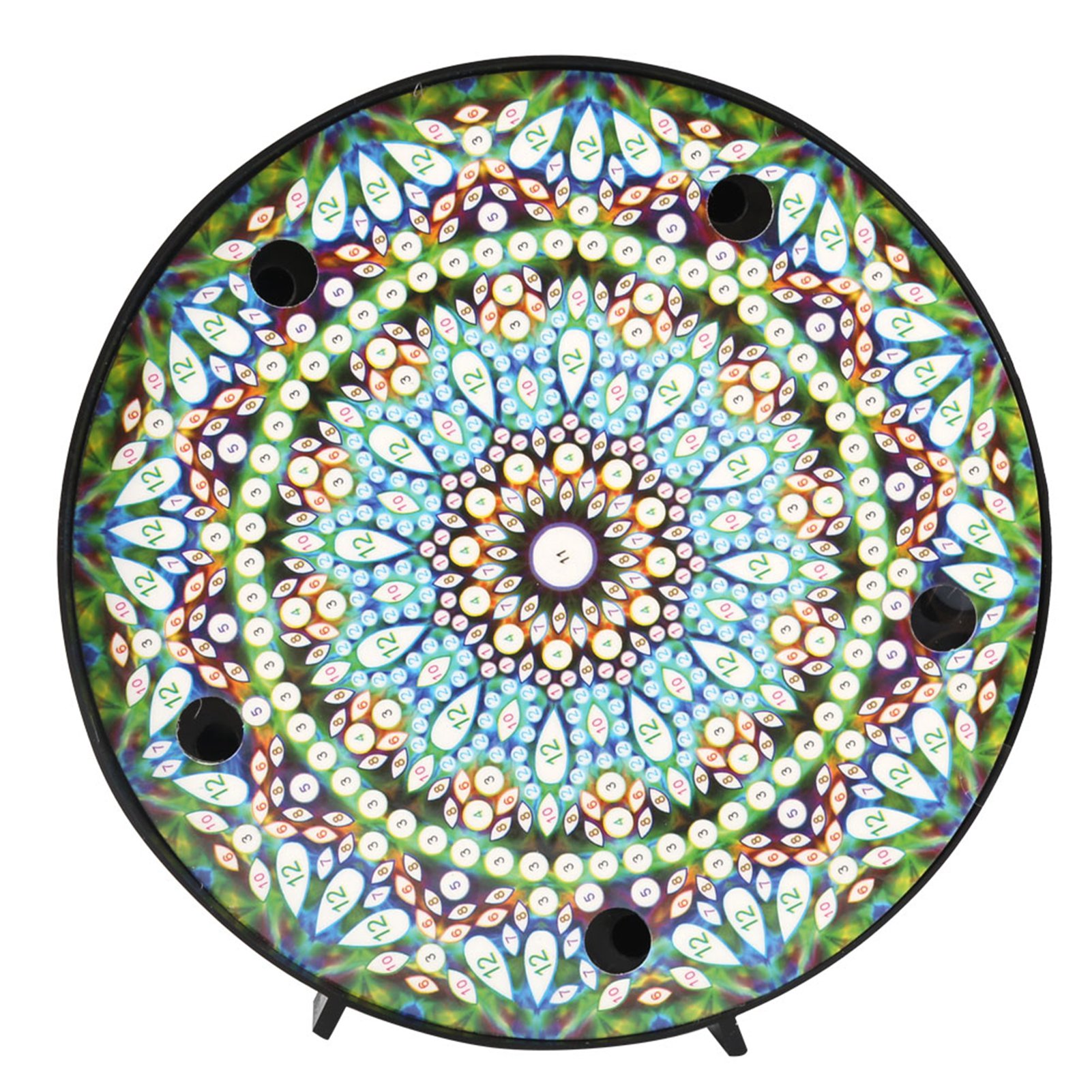 Diamantmalerei-nachtlicht, Mandala In Sonderform, Heimdekoration Zxd007